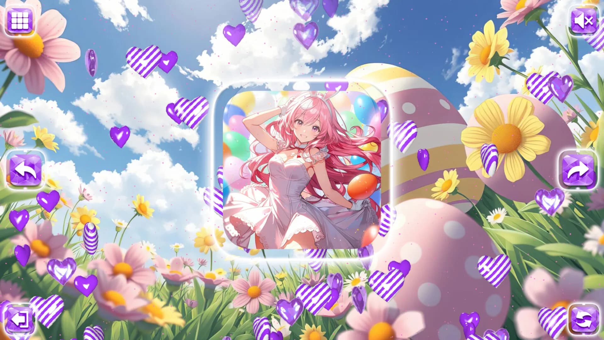 Lovely Anime Puzzle: Easter görsel 7