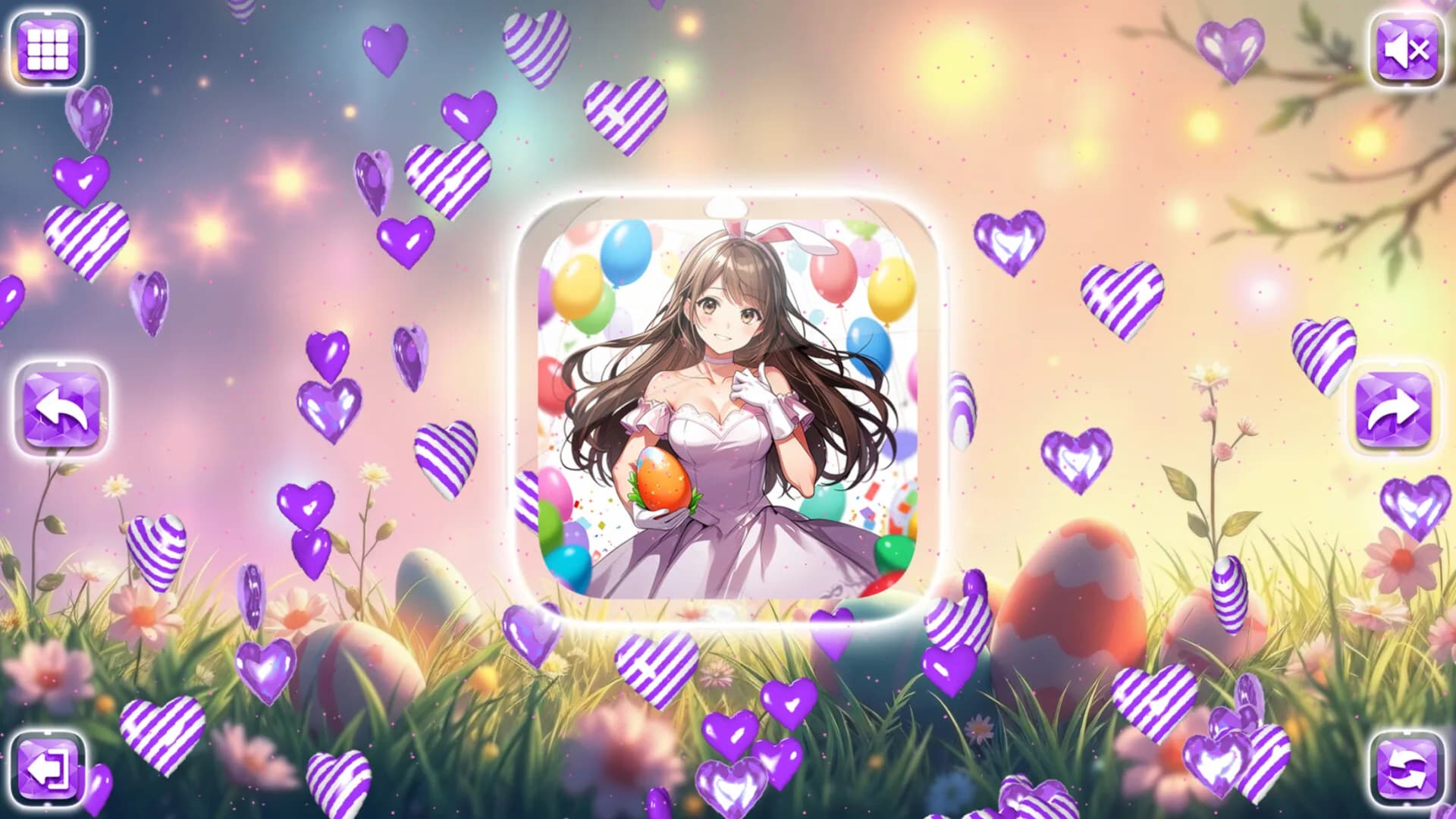 Lovely Anime Puzzle: Easter görsel 9