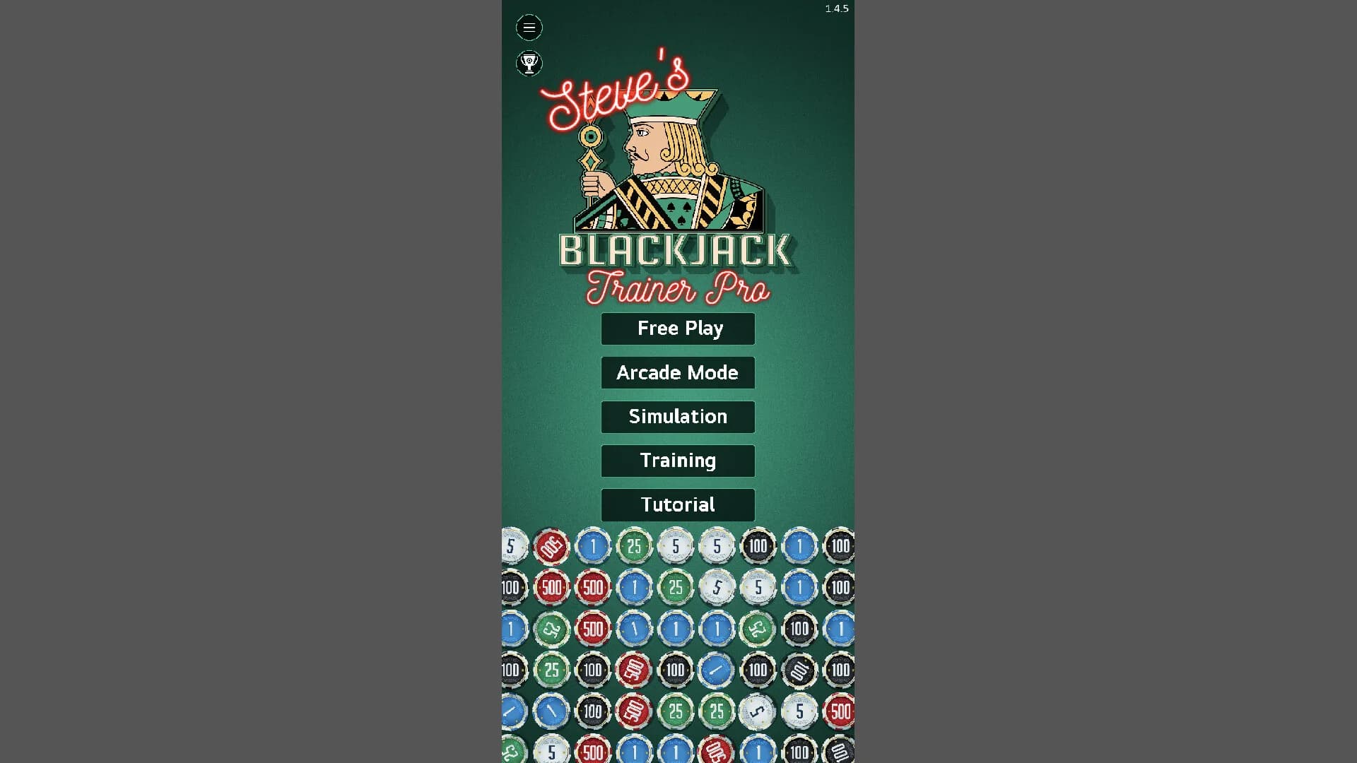 Steve's Blackjack Trainer Pro görsel 8