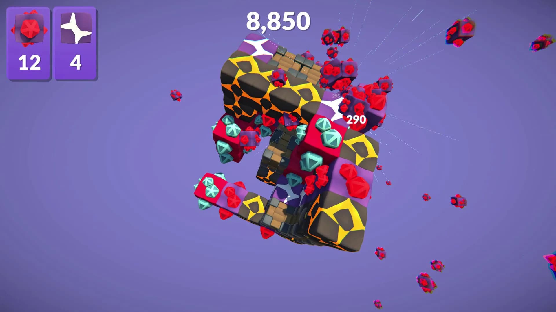 Cube Burst 3D görsel 3