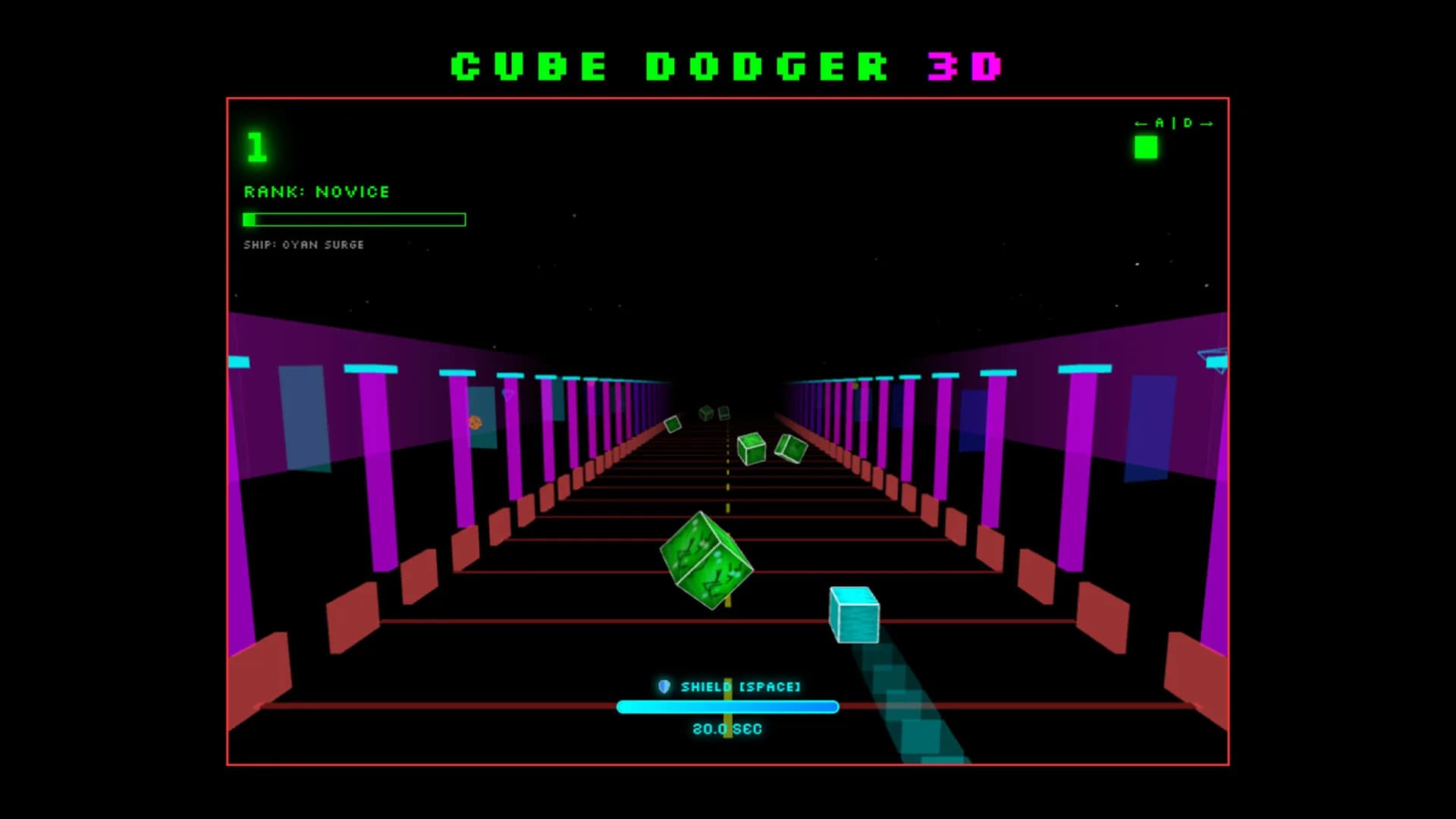 Cube Dodger 3D görsel 3