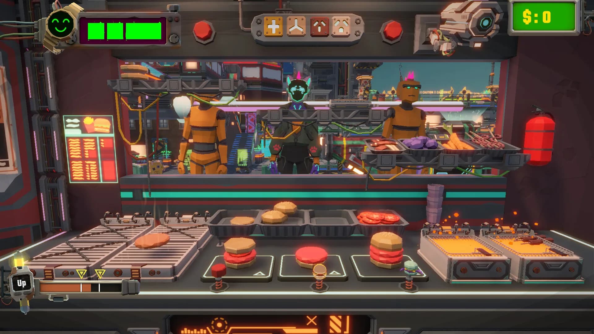 Spacey Space Burger görsel 3