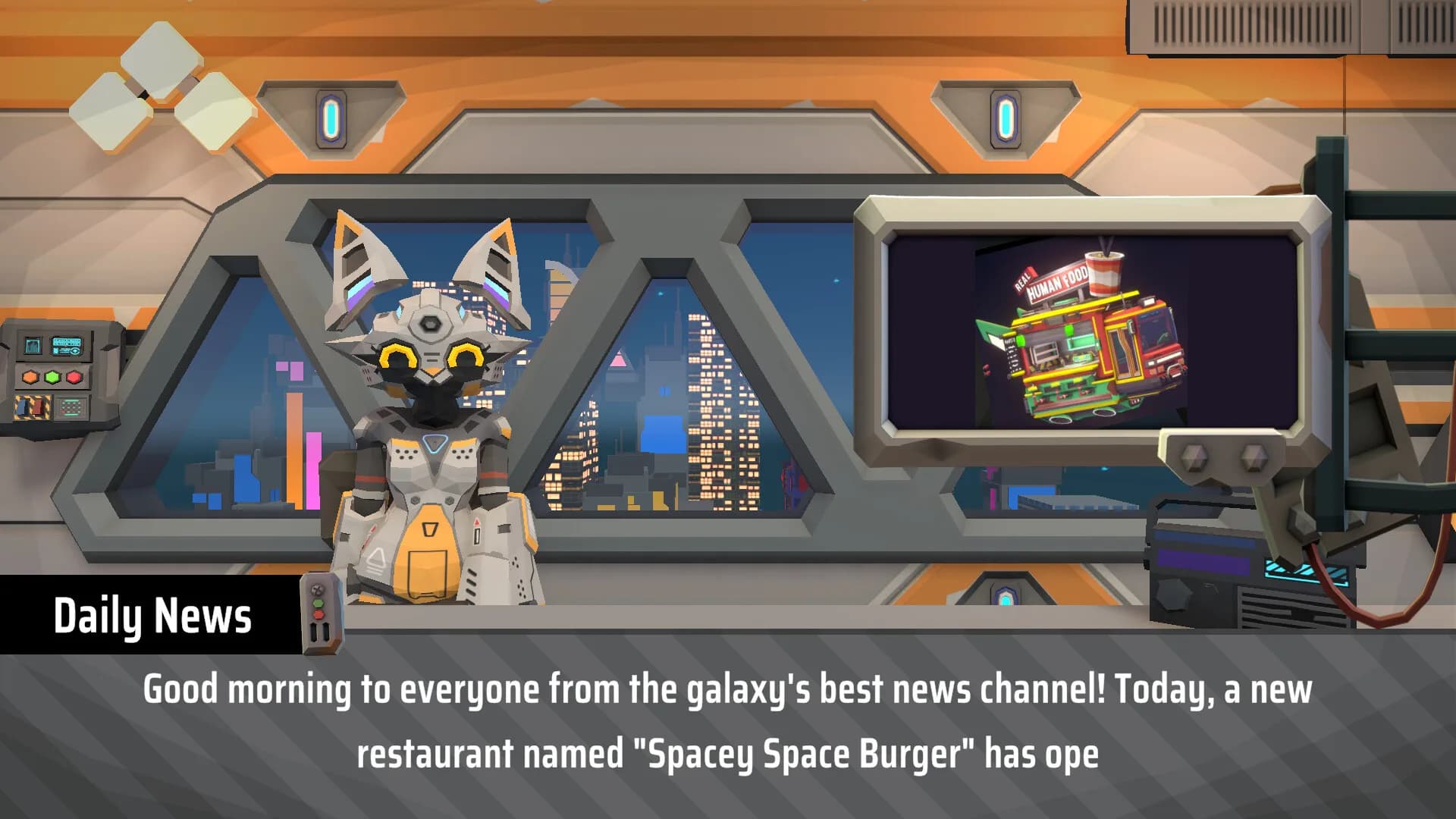 Spacey Space Burger görsel 7