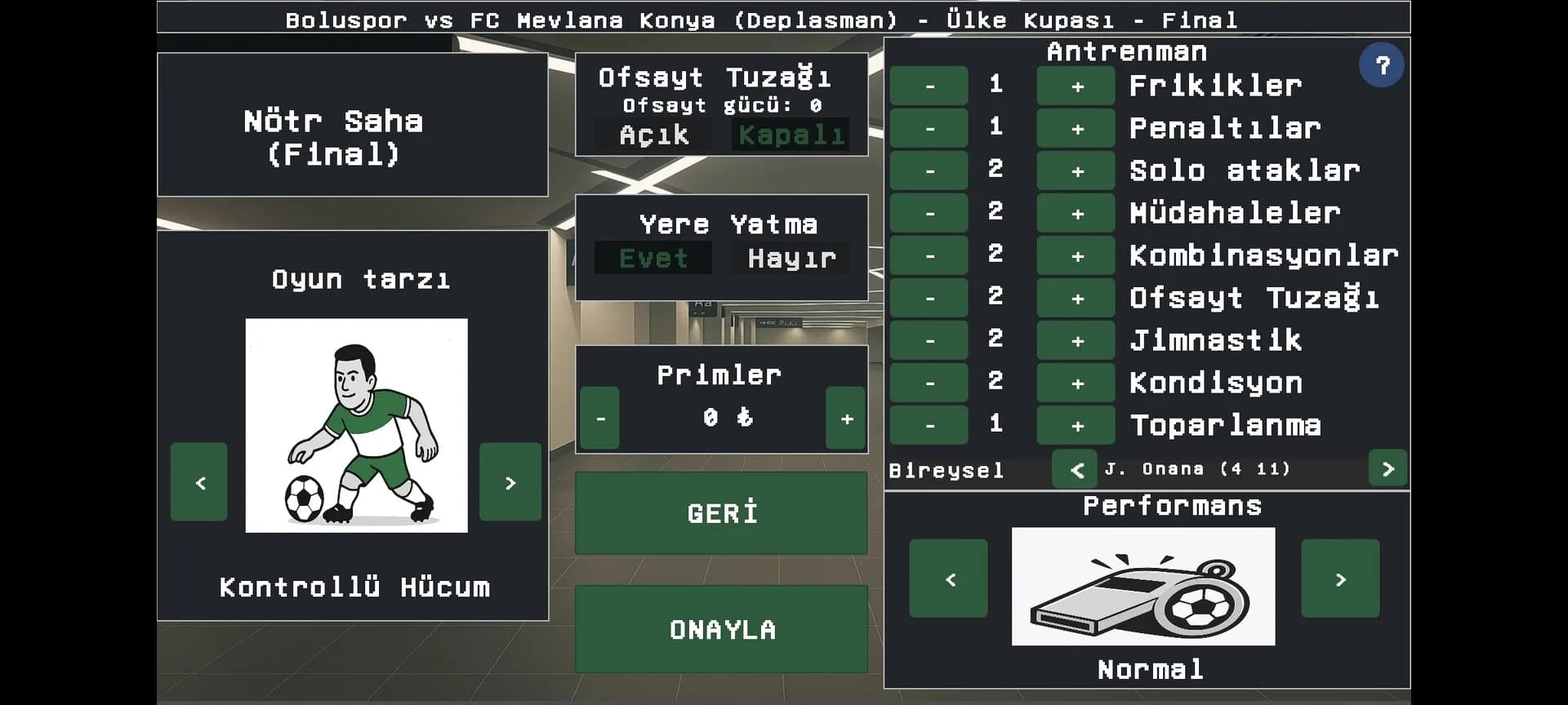 Düdük1 - Retro Futbol Menajeri görsel 5
