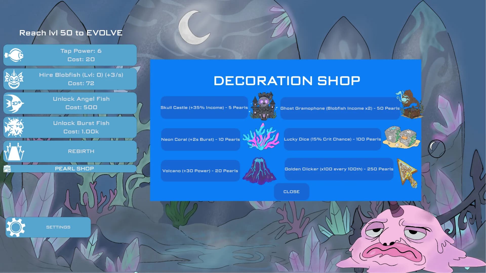 Midnight Aquarium: Idle Clicker görsel 4