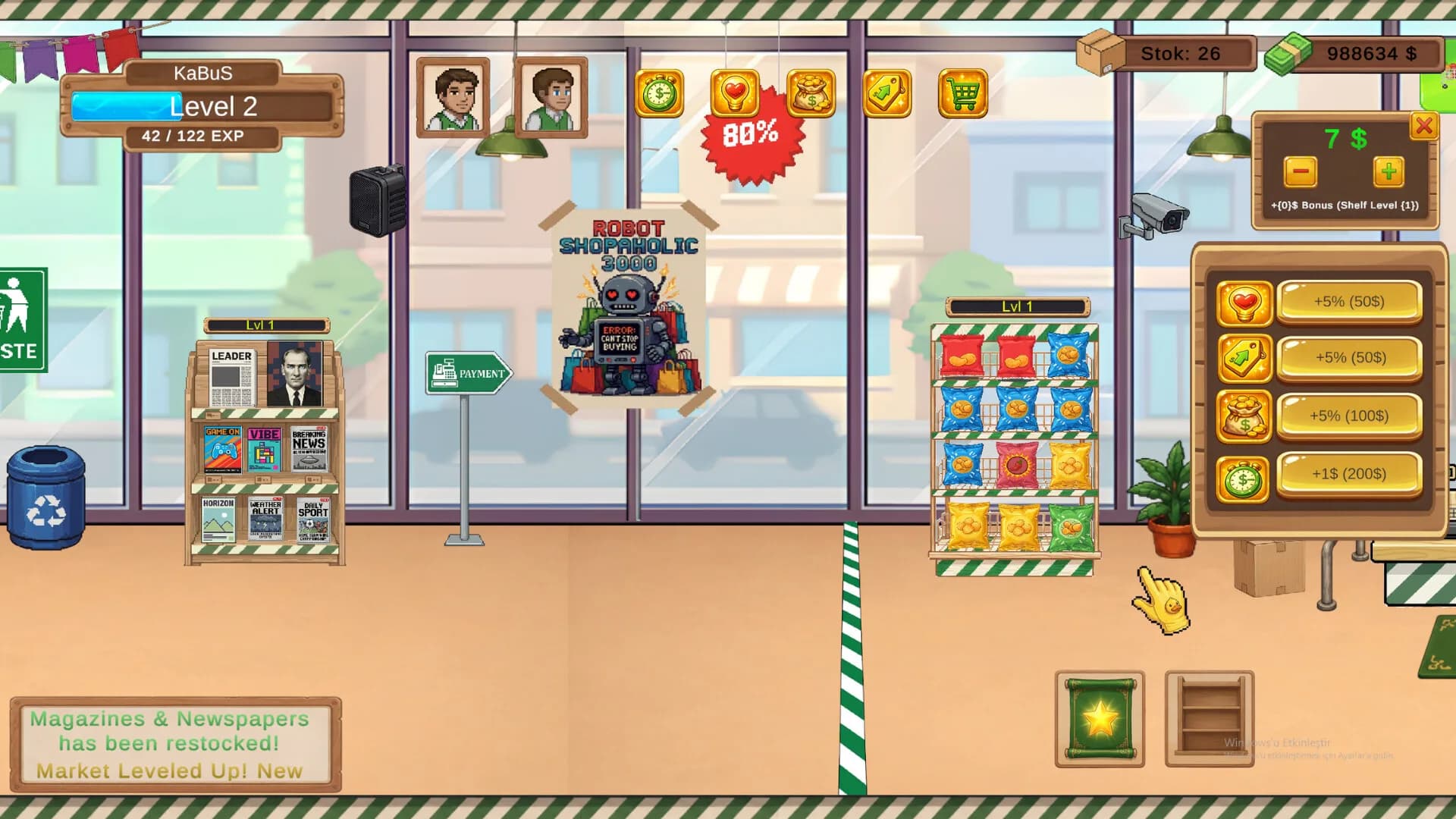 Supermarket Simulator: Idle Tycoon Clicker görsel 4