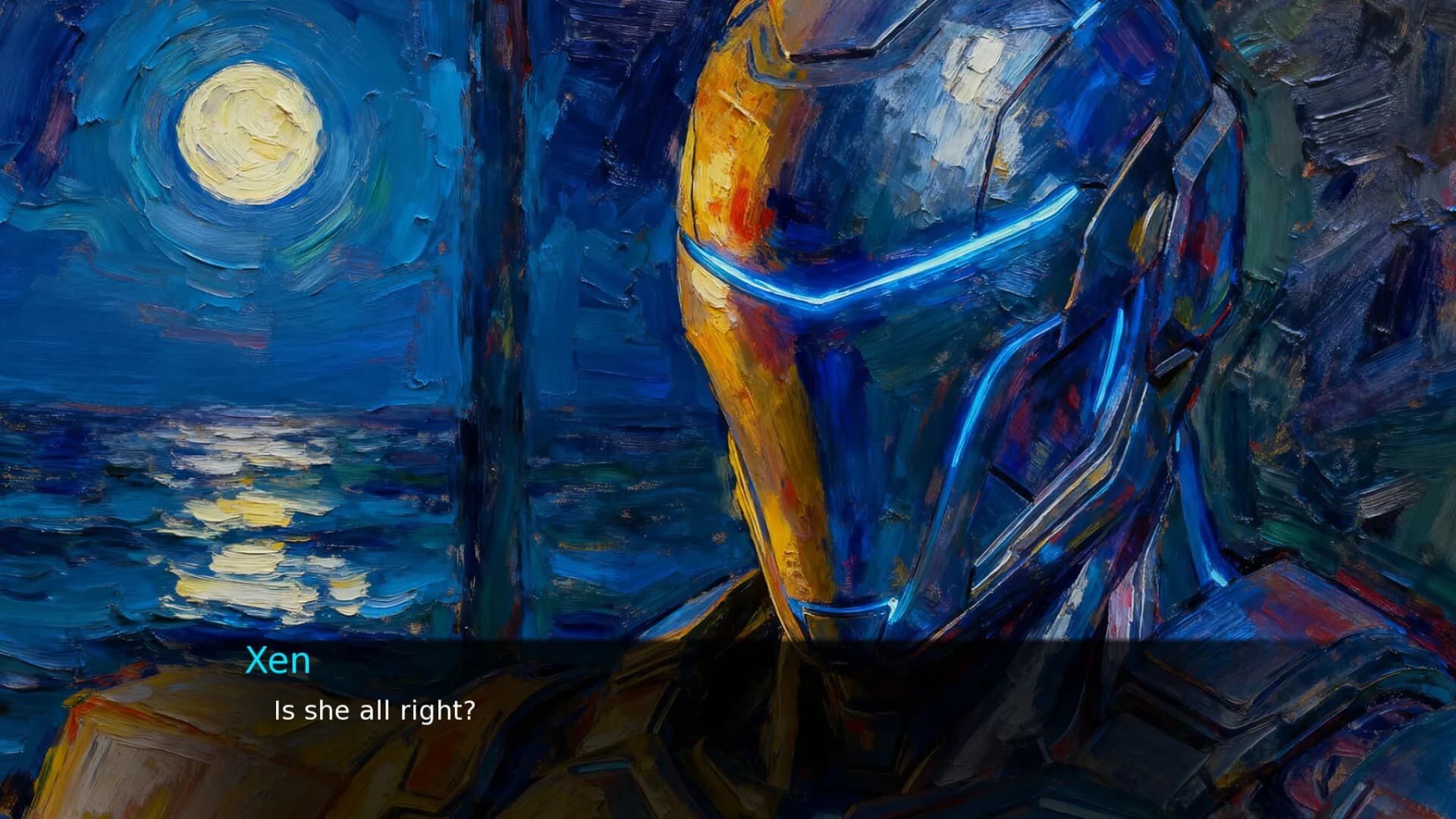 Guarded by the AI: Painted with Love görsel 5