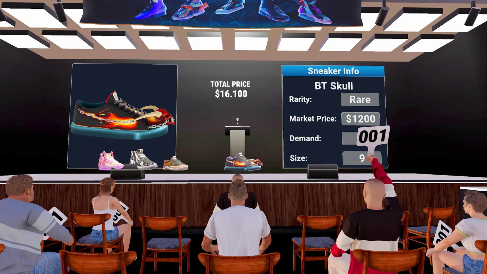 Sneaker Store Simulator görsel 4