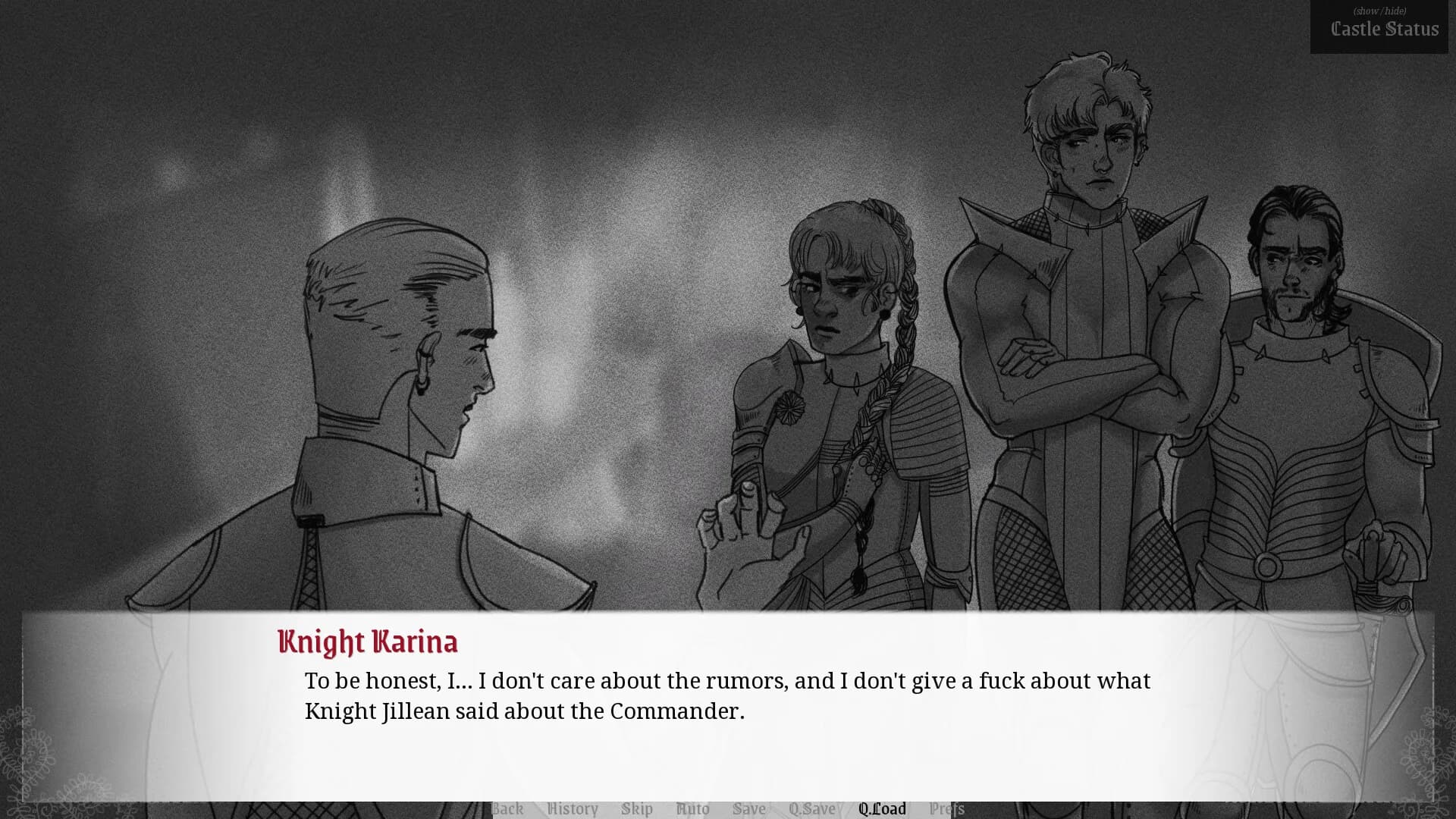 Love the Guard, Be the King - A Visual Novel görsel 6