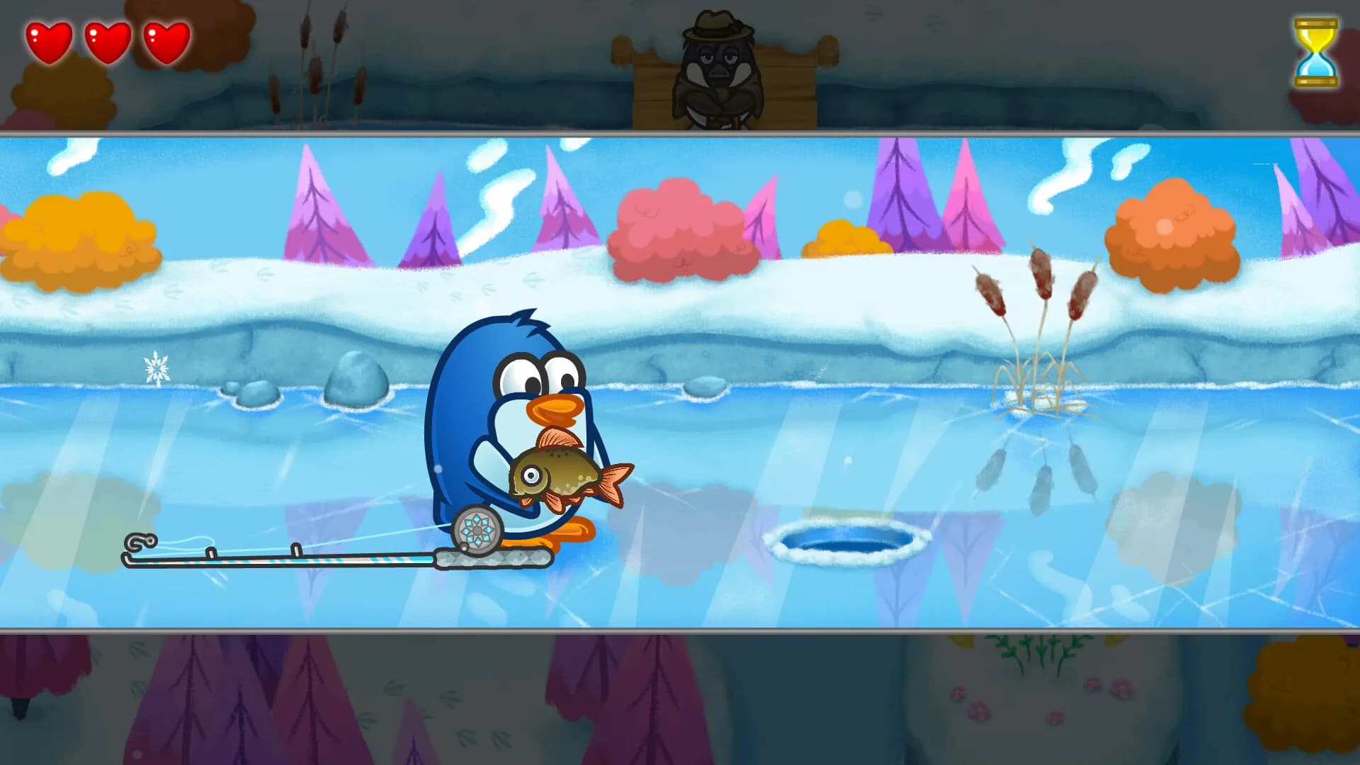 Ice Pond: An Ice Fishing Adventure görsel 4