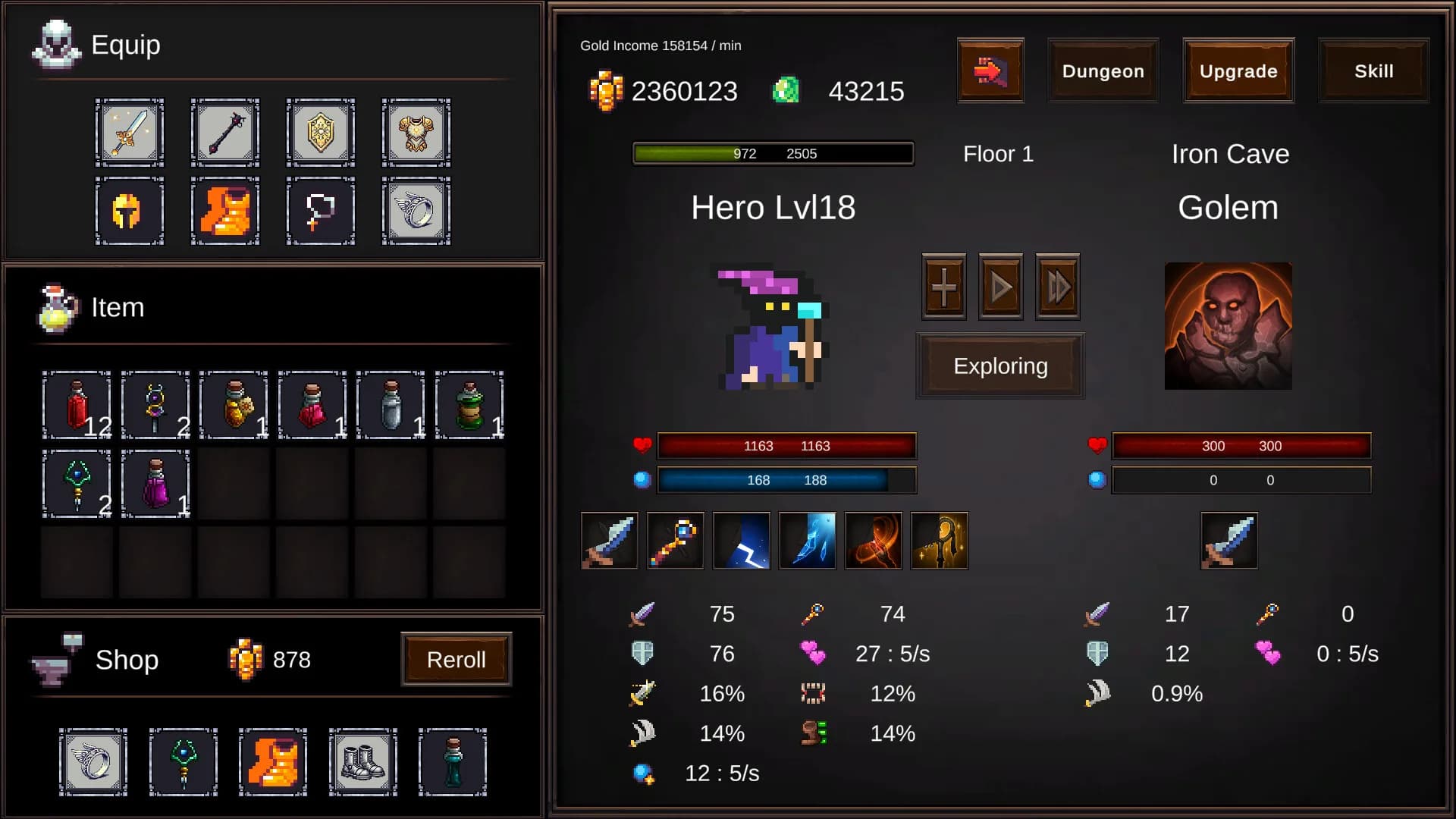 Magic Hero Incremental görsel 6