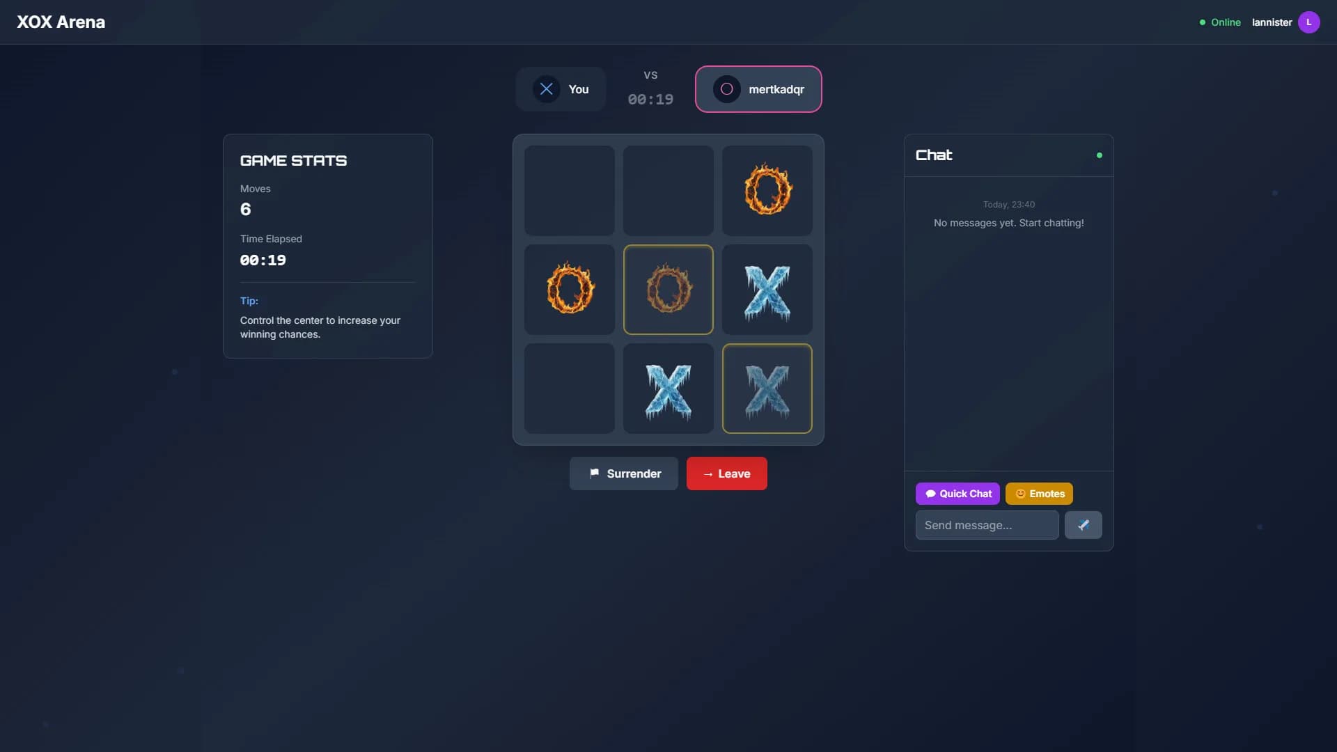 Competitive TicTacToe görsel 3