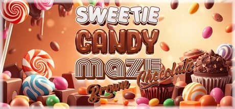 Sweetie Candy Maze: Brown Chocolate görsel 1