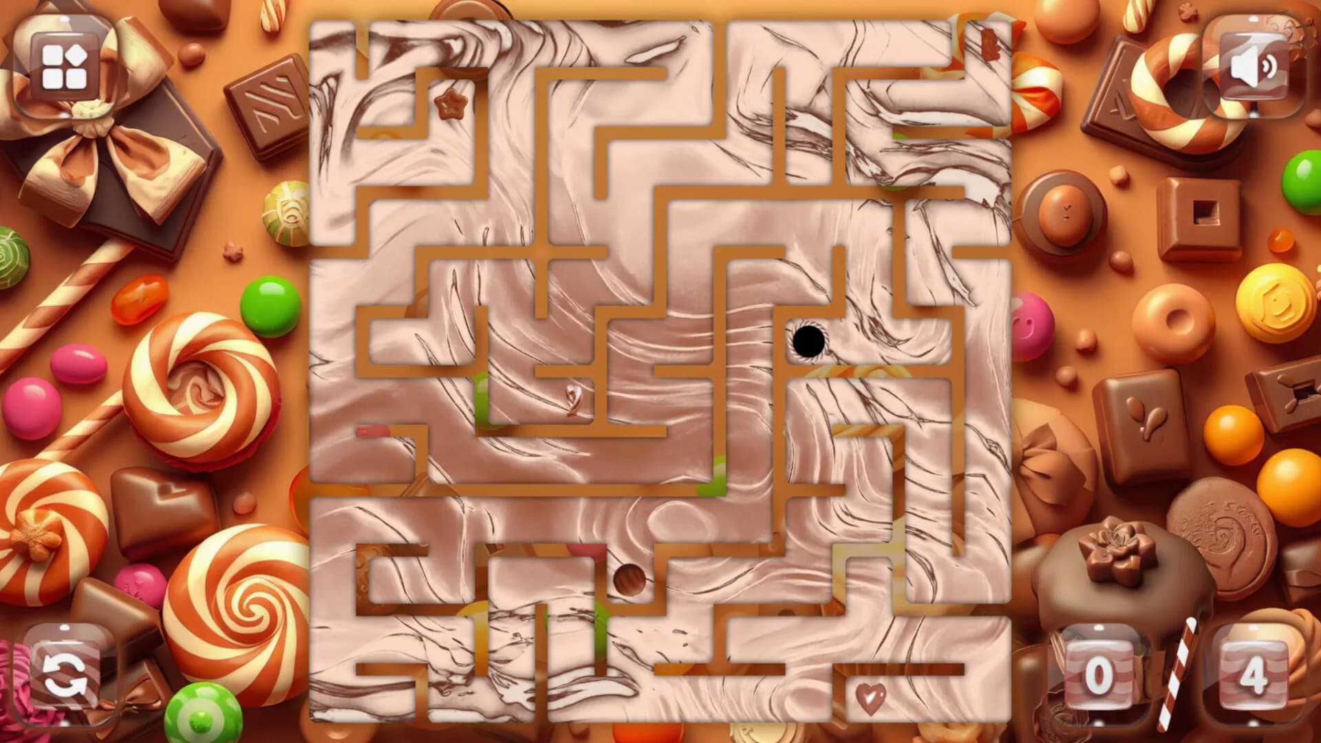 Sweetie Candy Maze: Brown Chocolate görsel 3