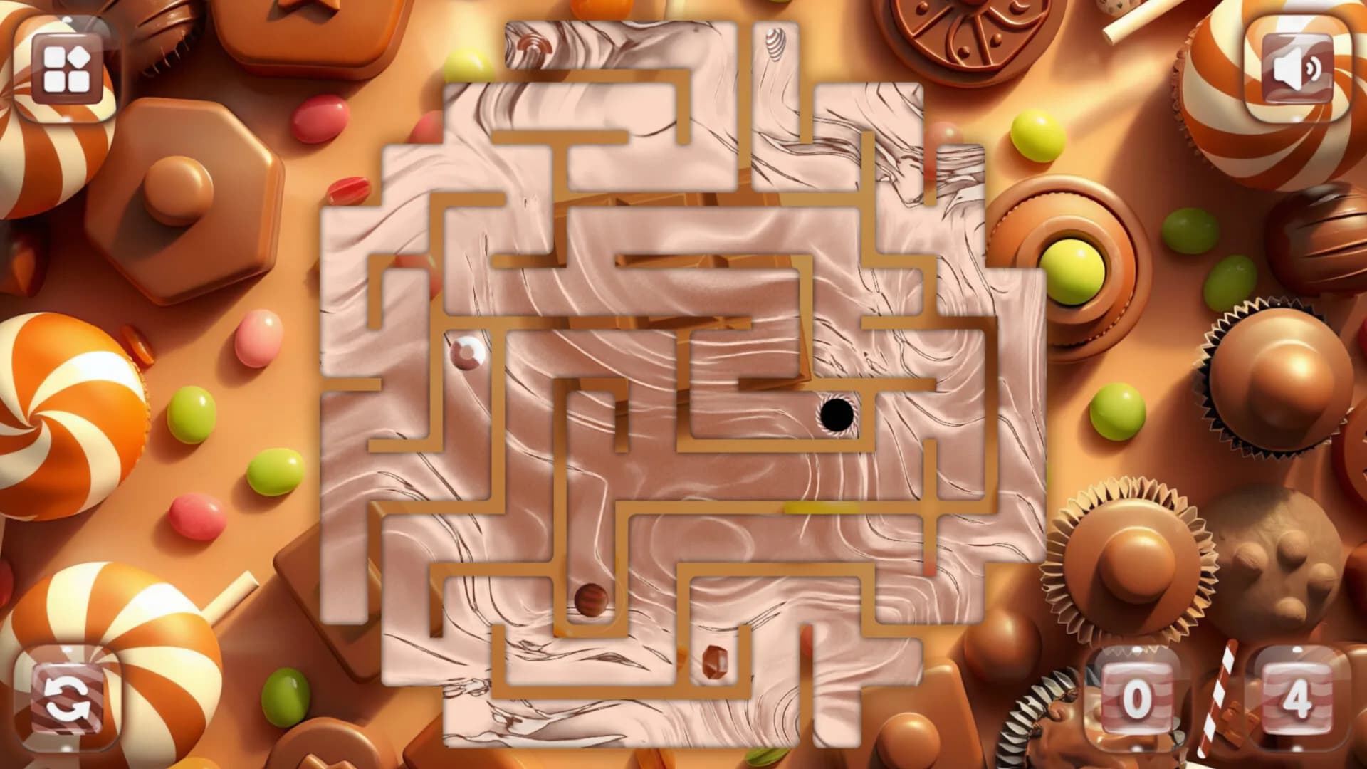 Sweetie Candy Maze: Brown Chocolate görsel 4