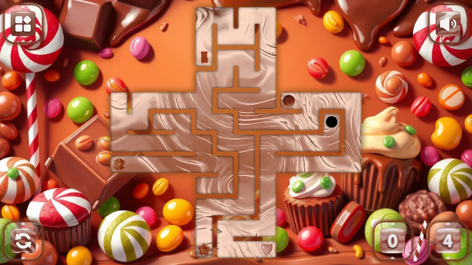 Sweetie Candy Maze: Brown Chocolate görsel 5