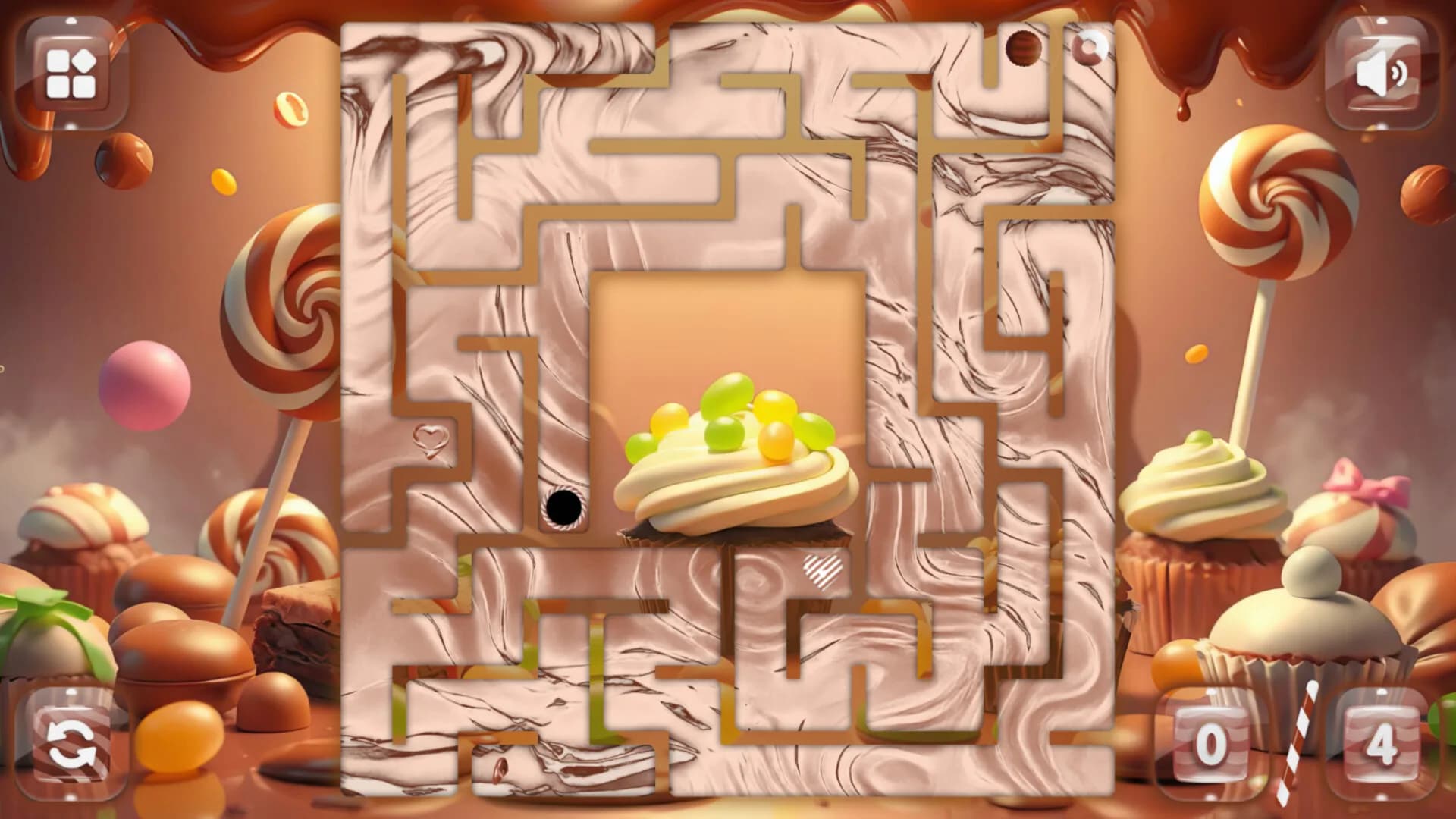 Sweetie Candy Maze: Brown Chocolate görsel 6