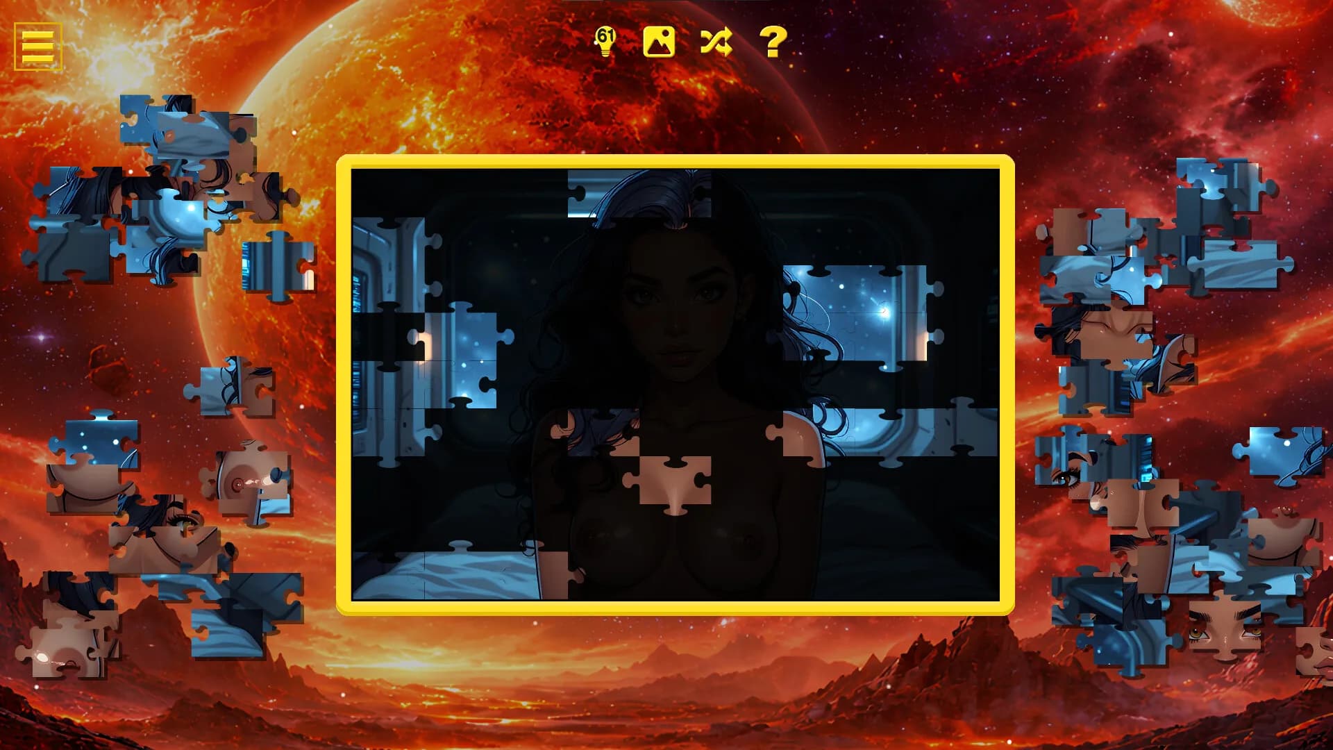 Star Voyagers – Hentai Jigsaw görsel 2