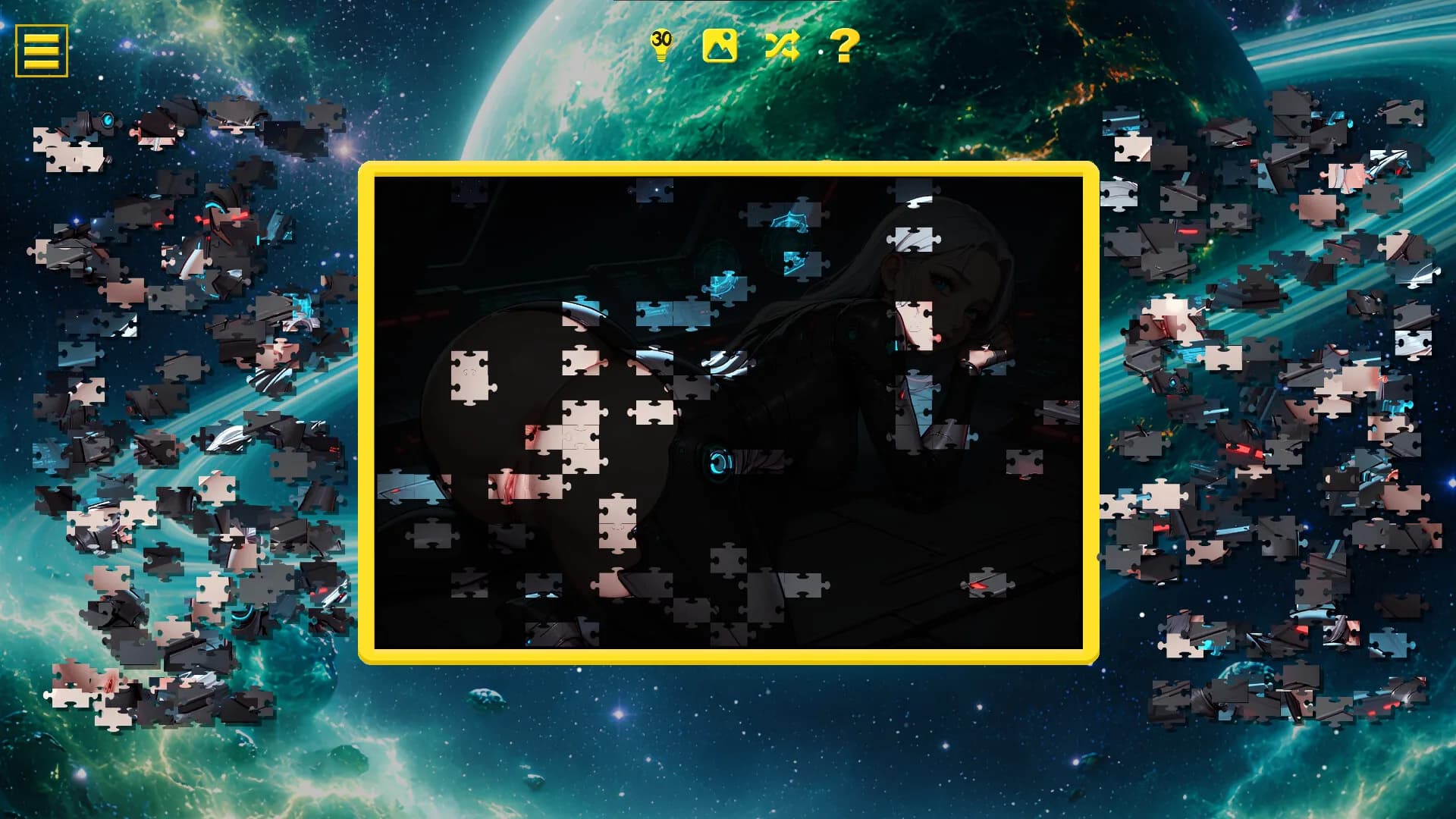 Star Voyagers – Hentai Jigsaw görsel 8