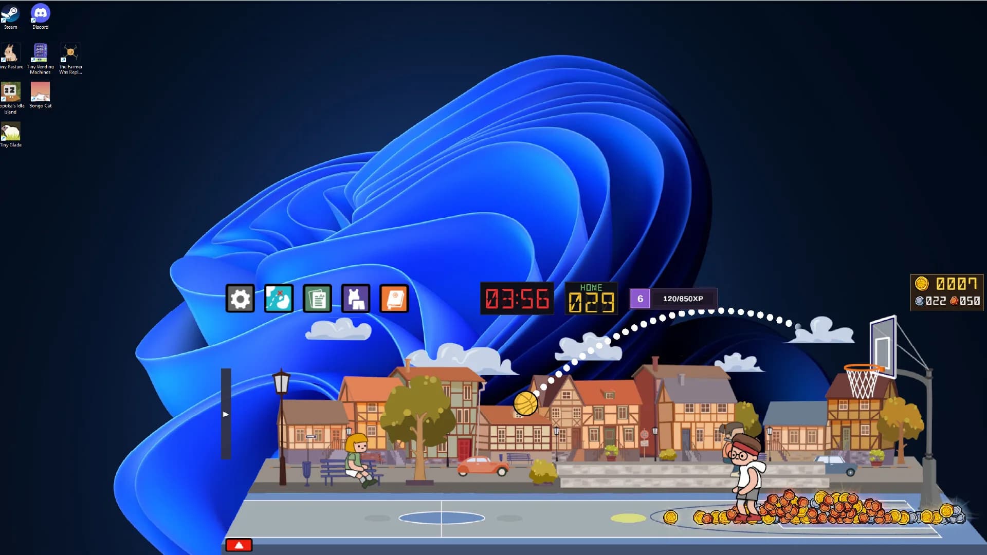 Tiny Hoops: Idle Shooter görsel 2