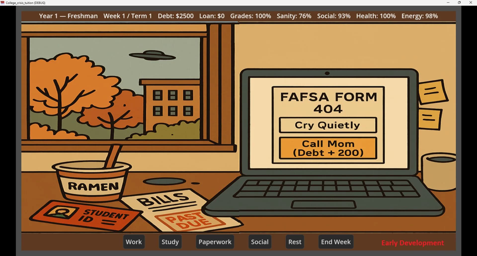 College Crisis: The Tuition Survival Game görsel 5