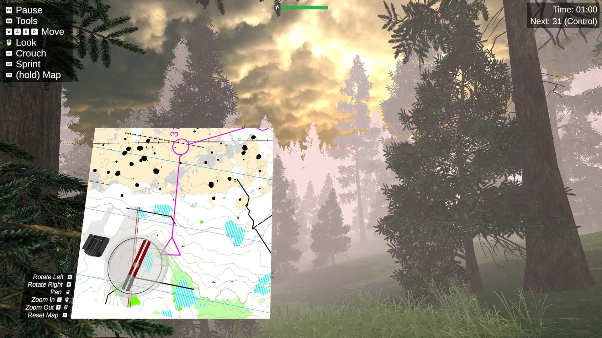 Infinite Orienteering: The Hiker's Path görsel 2