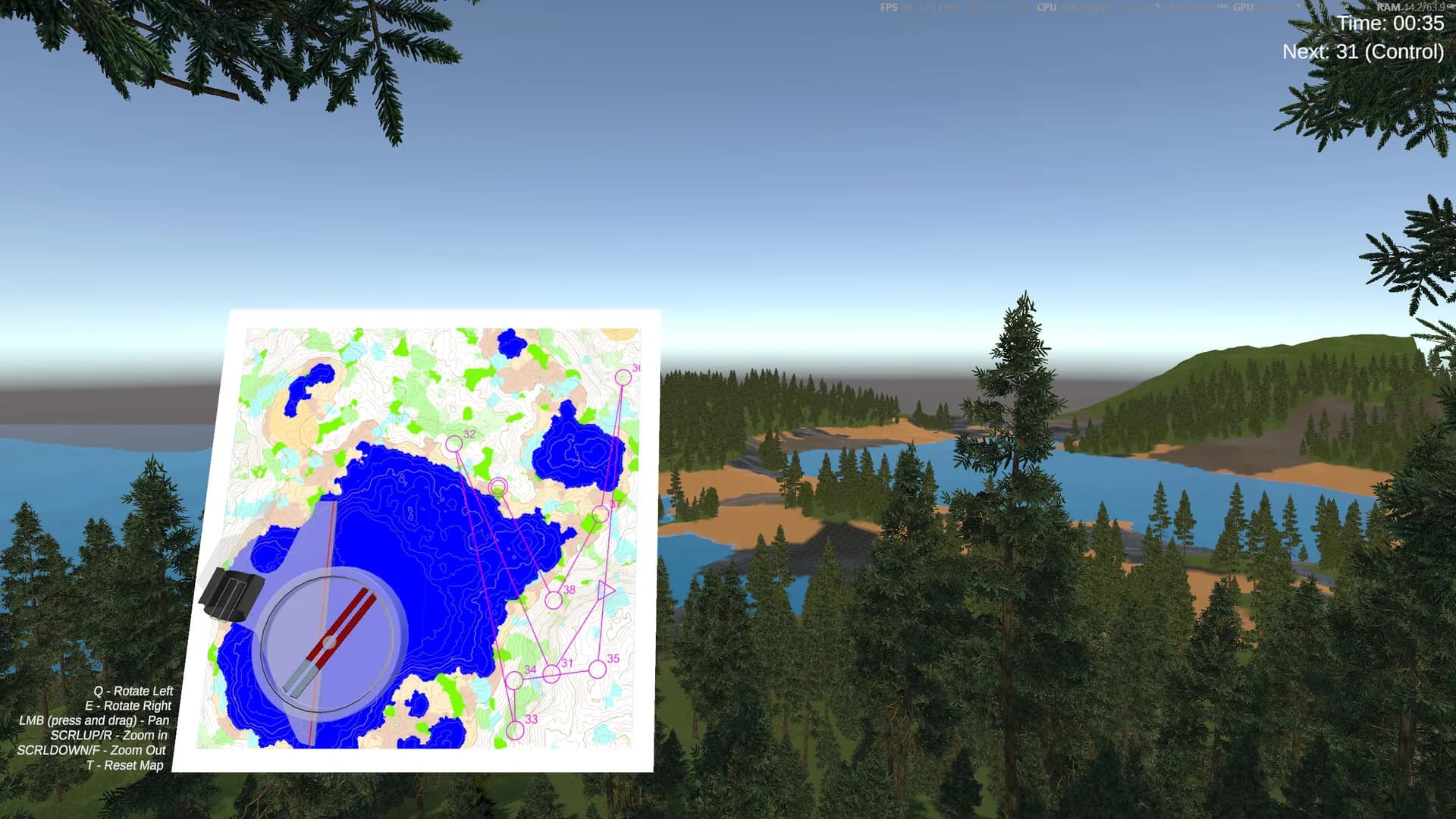 Infinite Orienteering: The Hiker's Path görsel 6