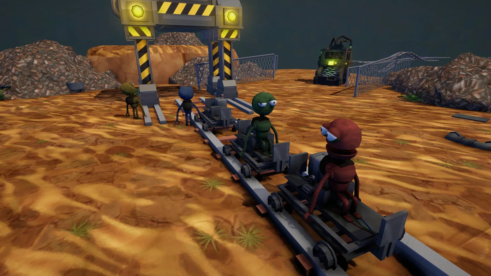 very normal rail game görsel 2