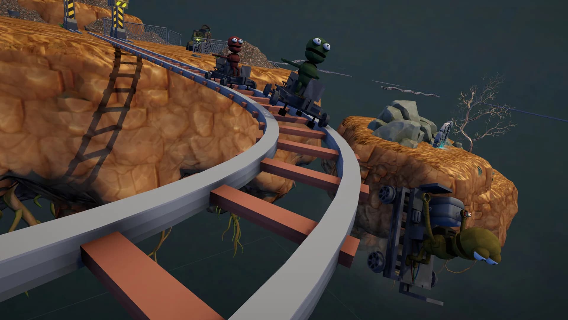 very normal rail game görsel 5
