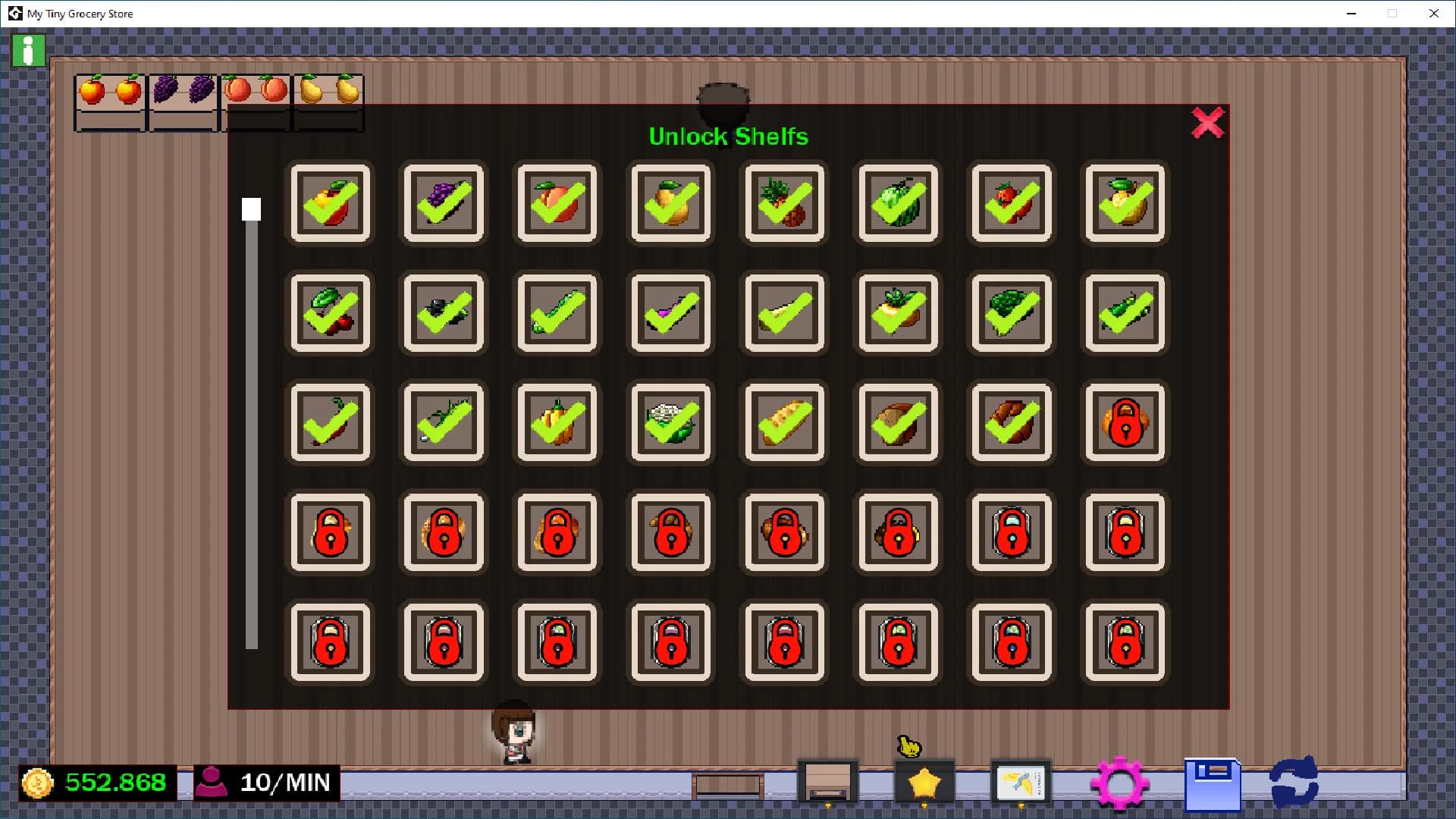 My Tiny Grocery Store - Desktop Idle Supermarket Game görsel 5