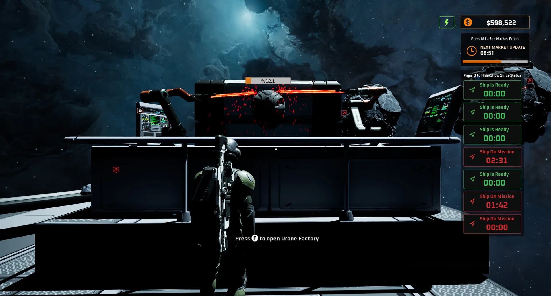 Infinite Space: Mining görsel 5