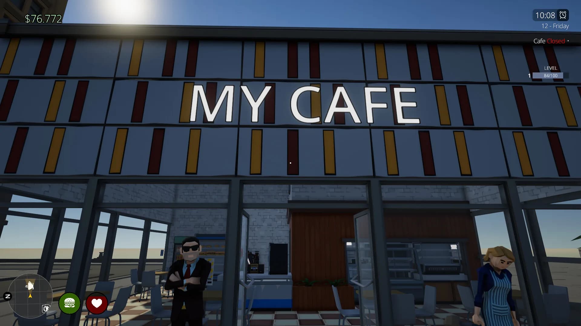 Cafe Life Simulator görsel 2