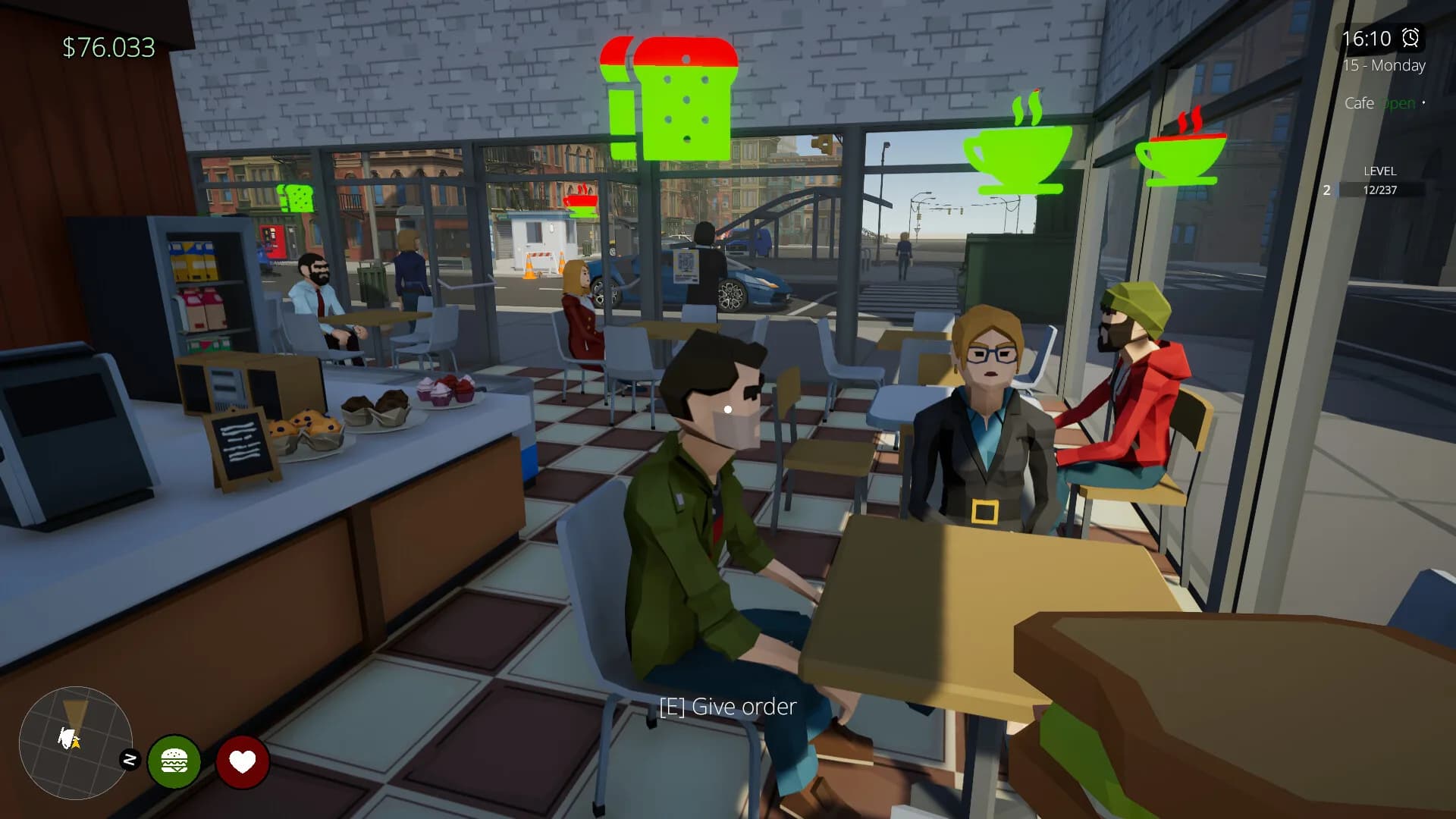 Cafe Life Simulator görsel 5