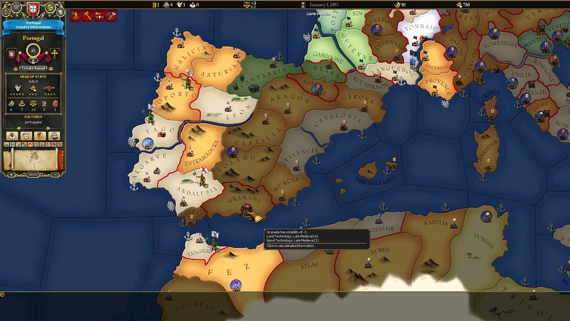 For The Glory: A Europa Universalis Game görsel 2