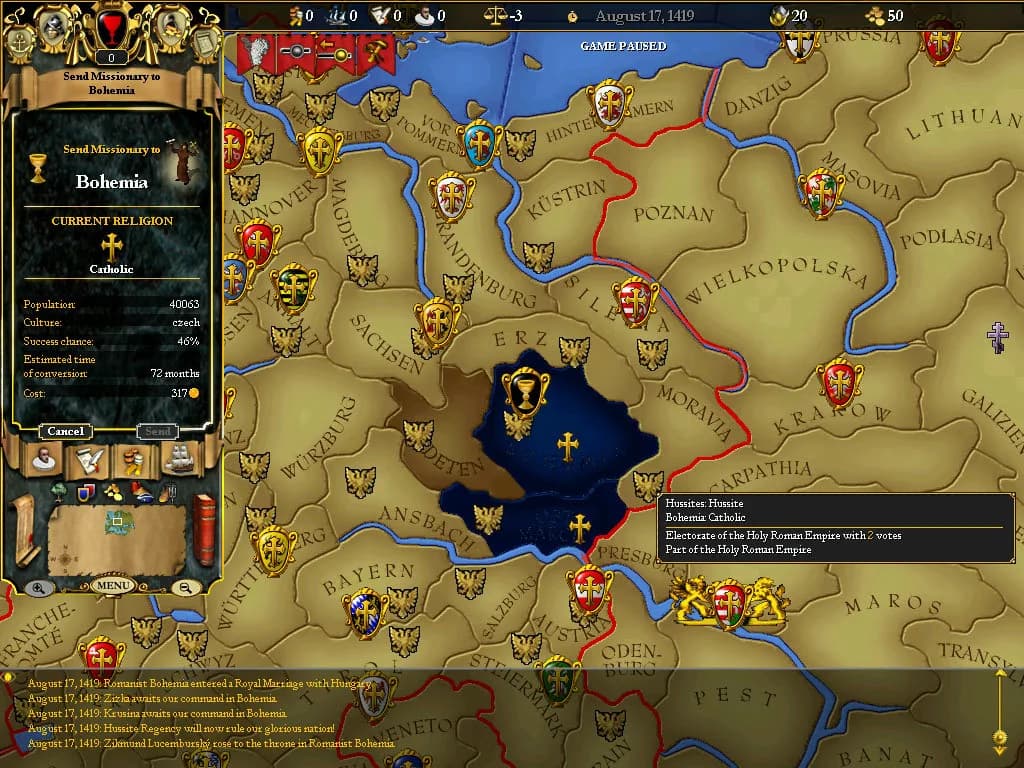 For The Glory: A Europa Universalis Game görsel 6