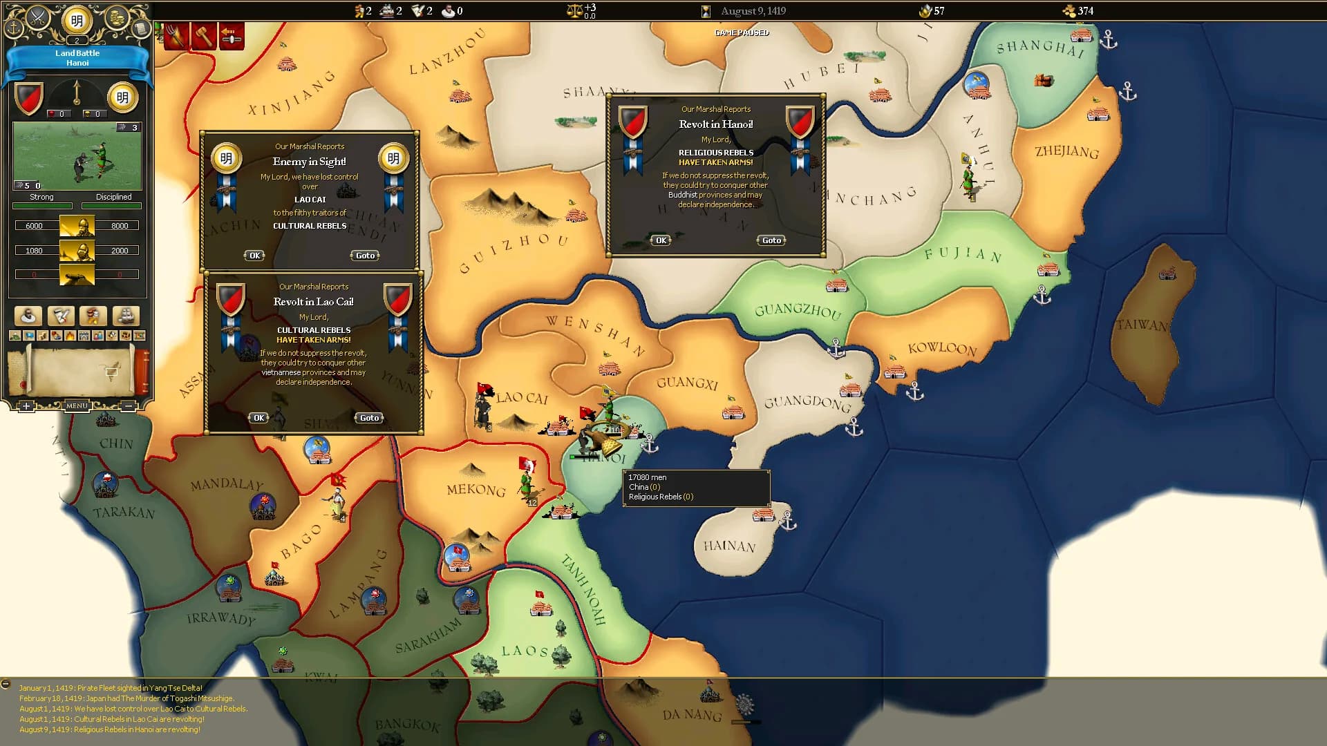 For The Glory: A Europa Universalis Game görsel 7