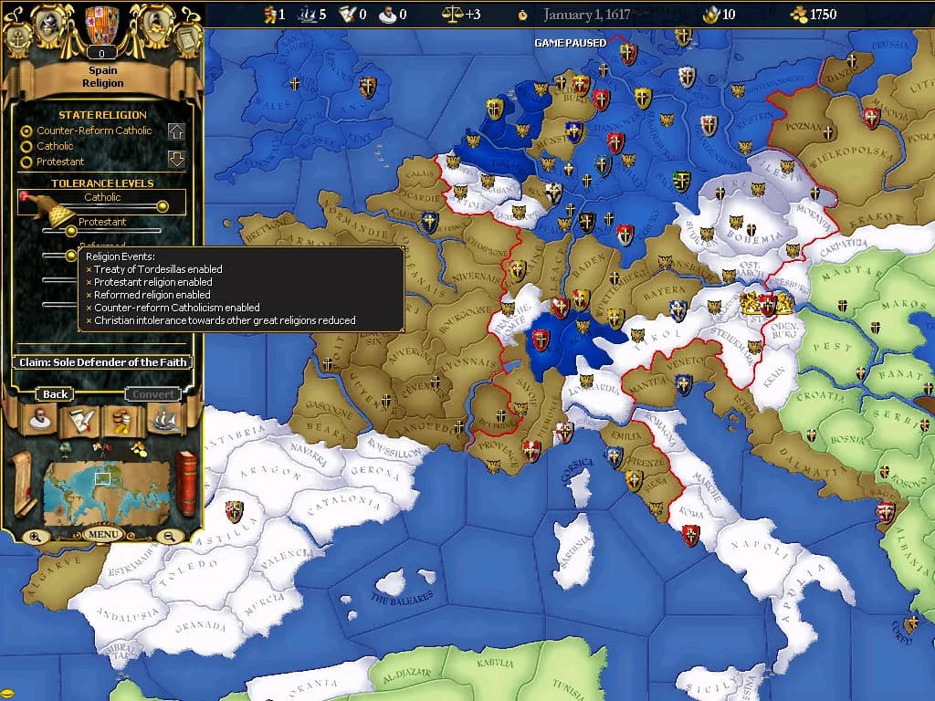 For The Glory: A Europa Universalis Game görsel 9