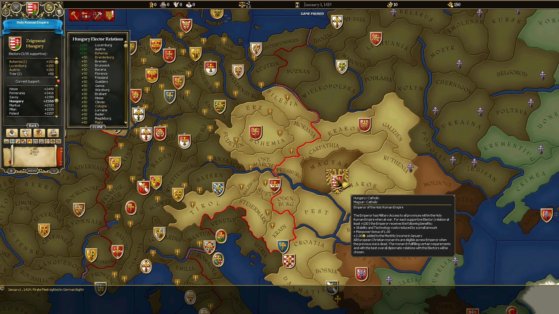 For The Glory: A Europa Universalis Game görsel 11