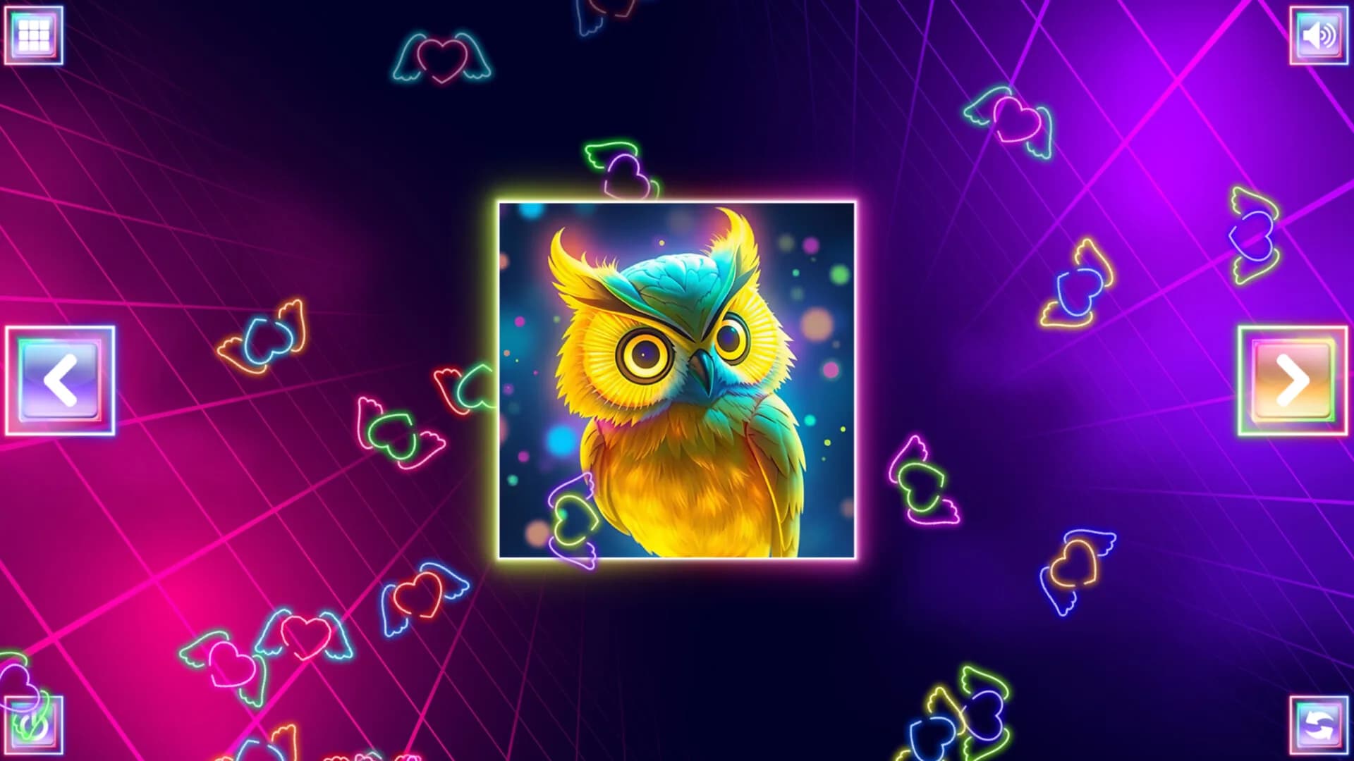 Neon Fantasy: Owls görsel 5