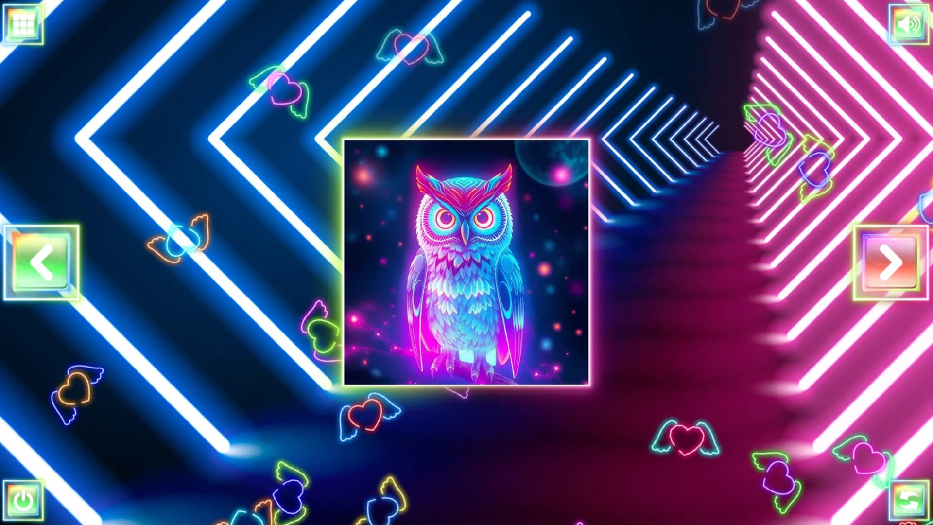 Neon Fantasy: Owls görsel 7