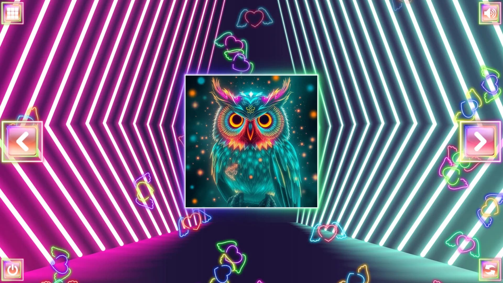 Neon Fantasy: Owls görsel 9