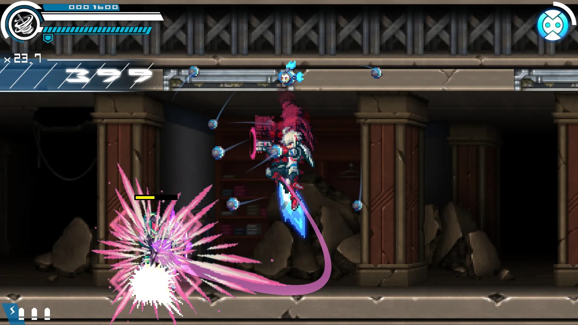 Gunvolt Chronicles: Luminous Avenger iX 1+2 Dual Collection görsel 2