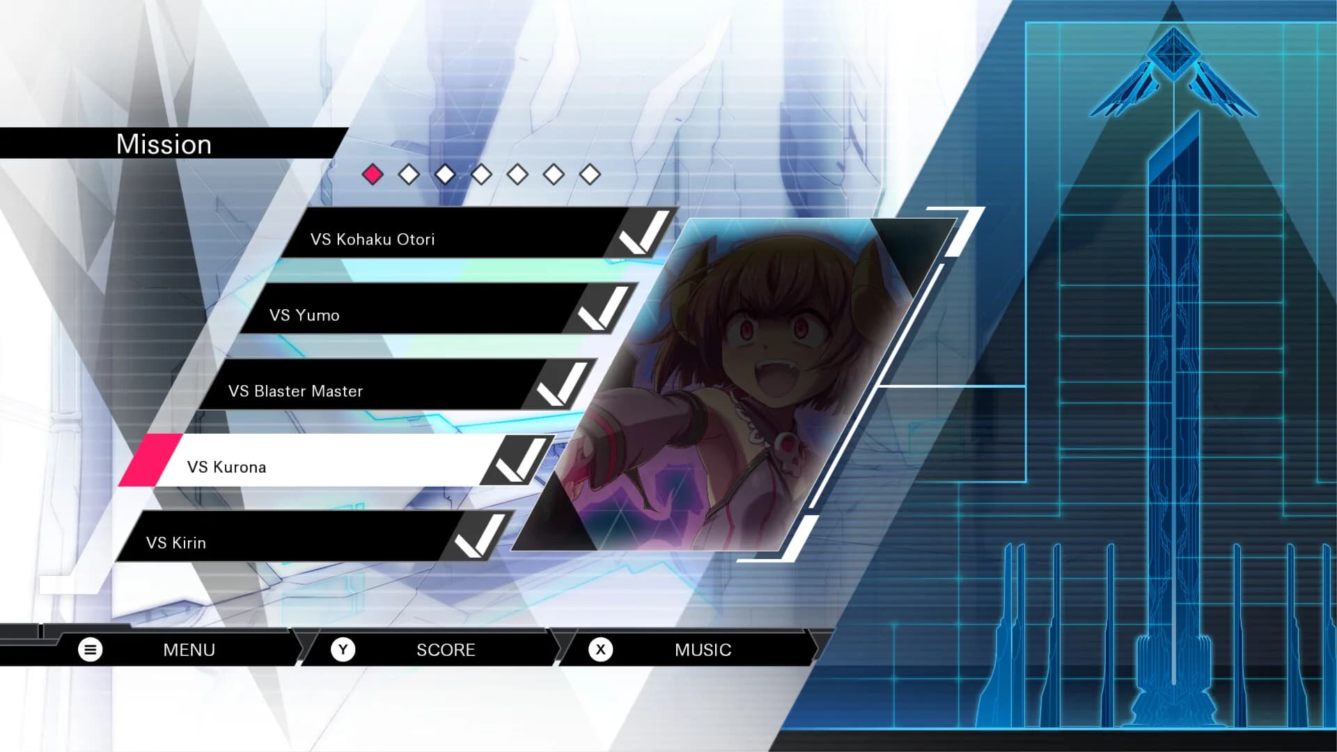 Gunvolt Chronicles: Luminous Avenger iX 1+2 Dual Collection görsel 9