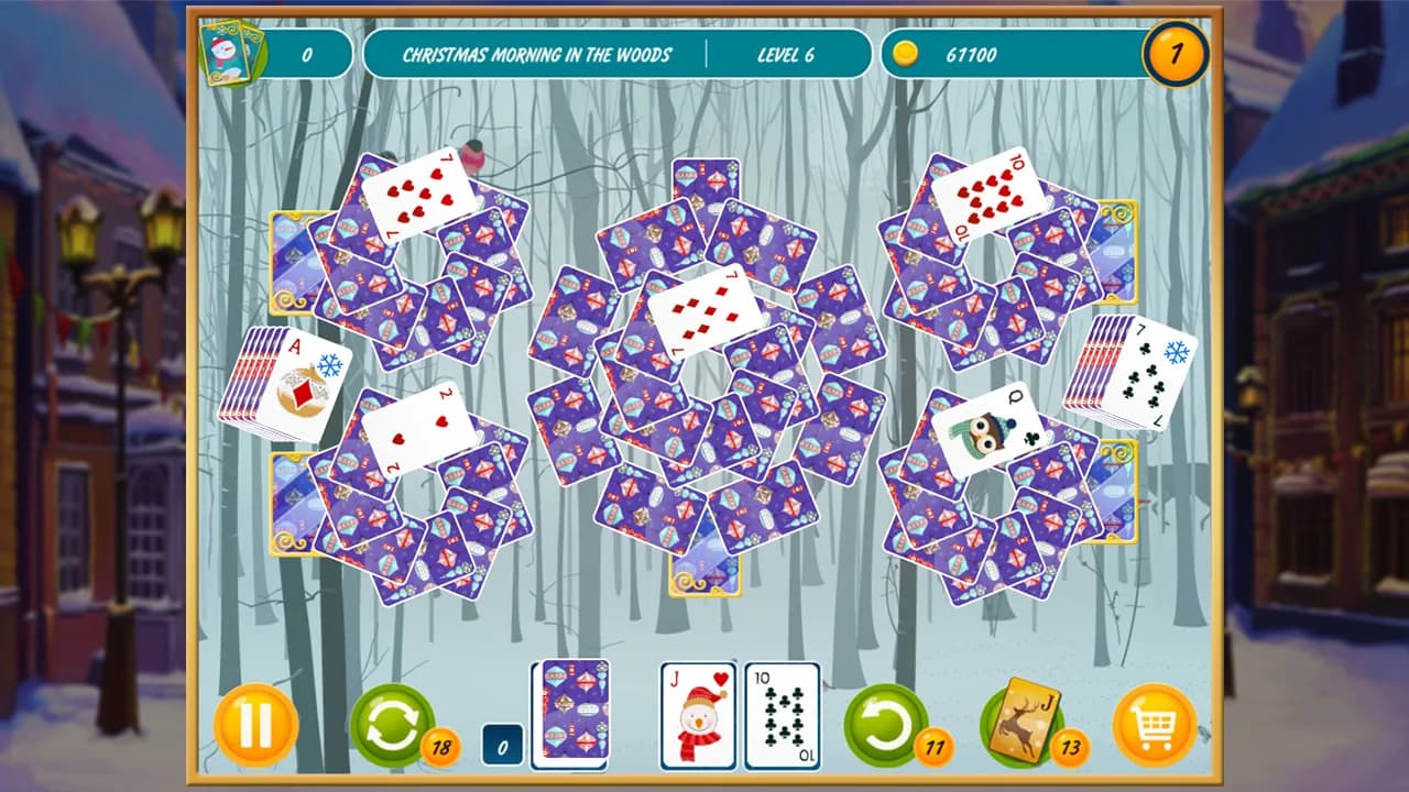 Solitaire Christmas. Match 2 Cards görsel 4