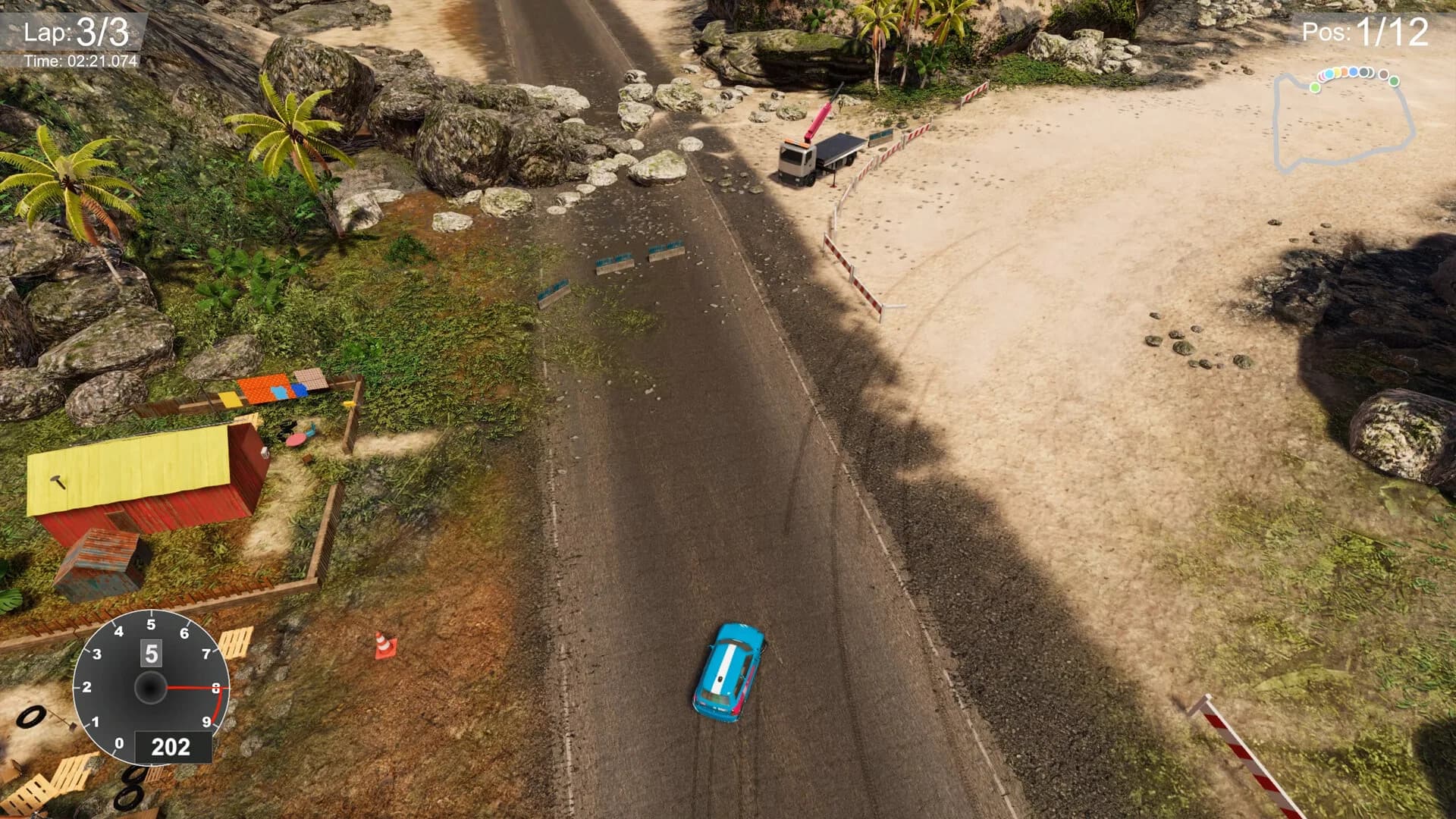 Retrowave Barro Crazy Drift görsel 6