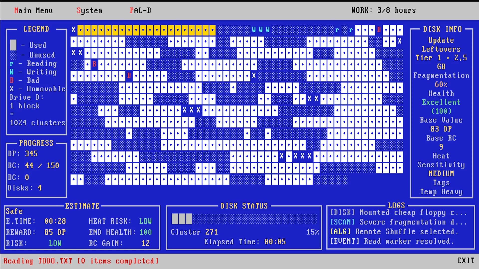 Defrag Incremental görsel 2