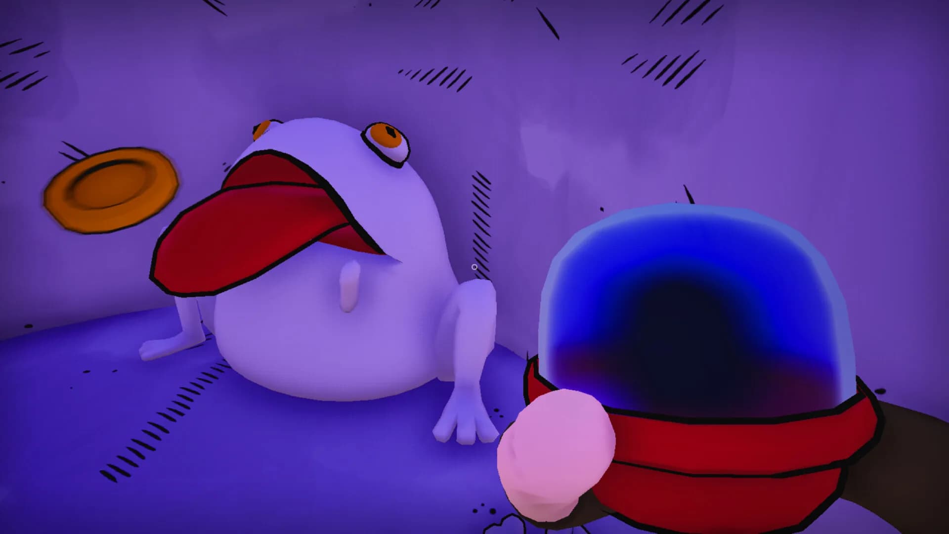 Stuck in a Well with a Frog görsel 5