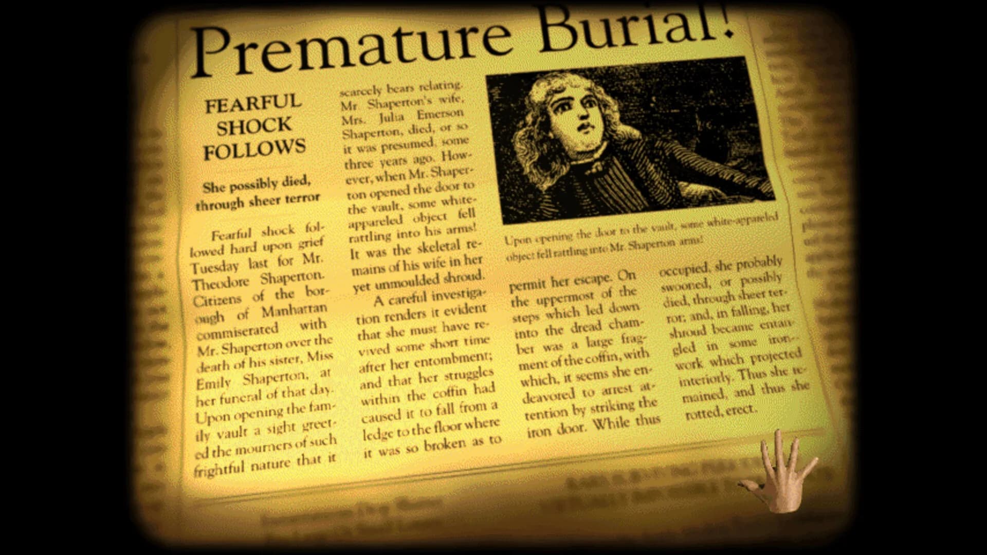 Edgar Allan Poe's Interactive Horror: 1995 Edition görsel 9