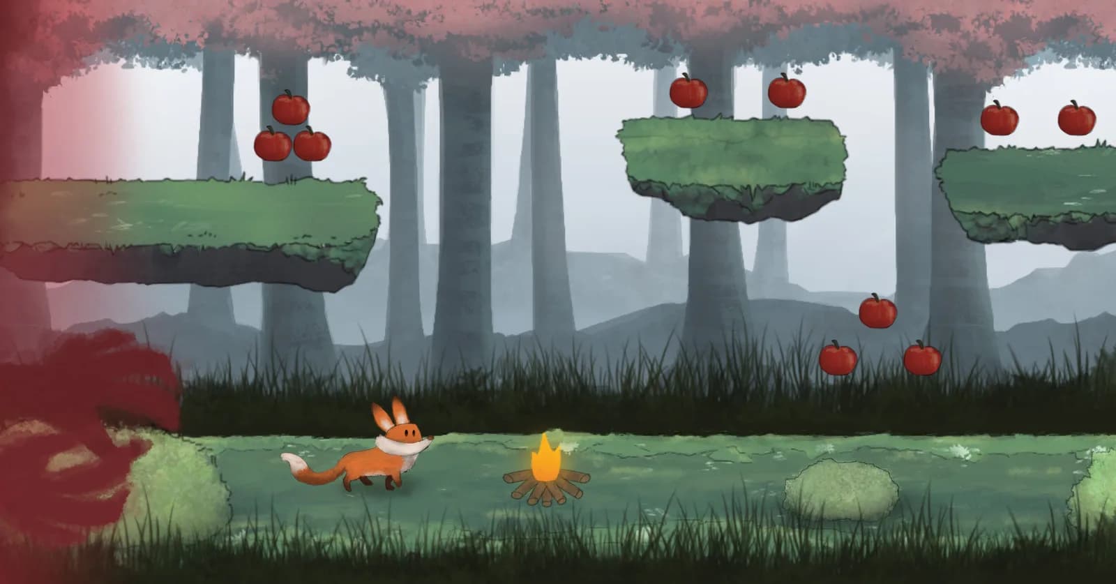 Red Fox and the Four Seasons görsel 2