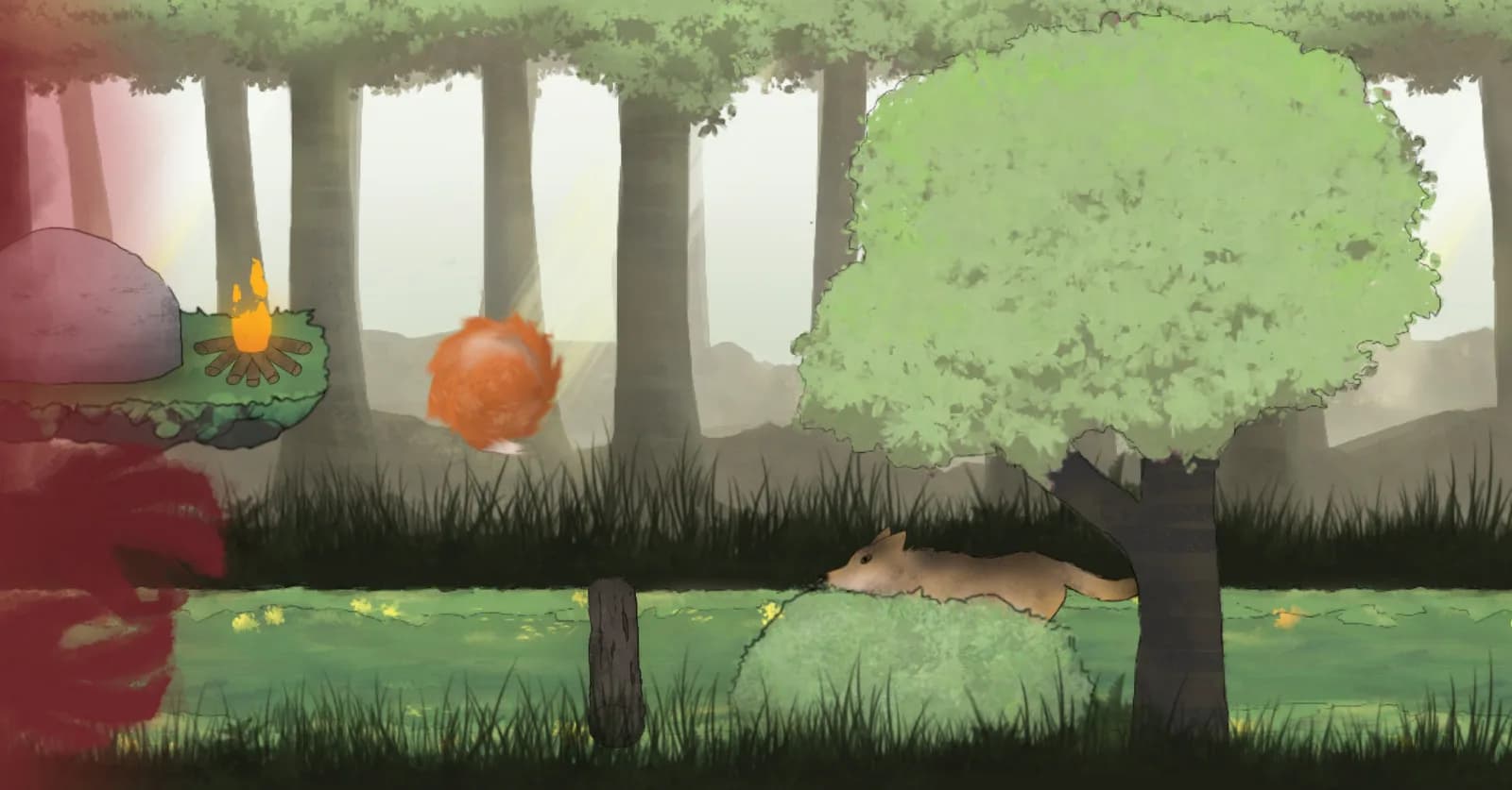 Red Fox and the Four Seasons görsel 5
